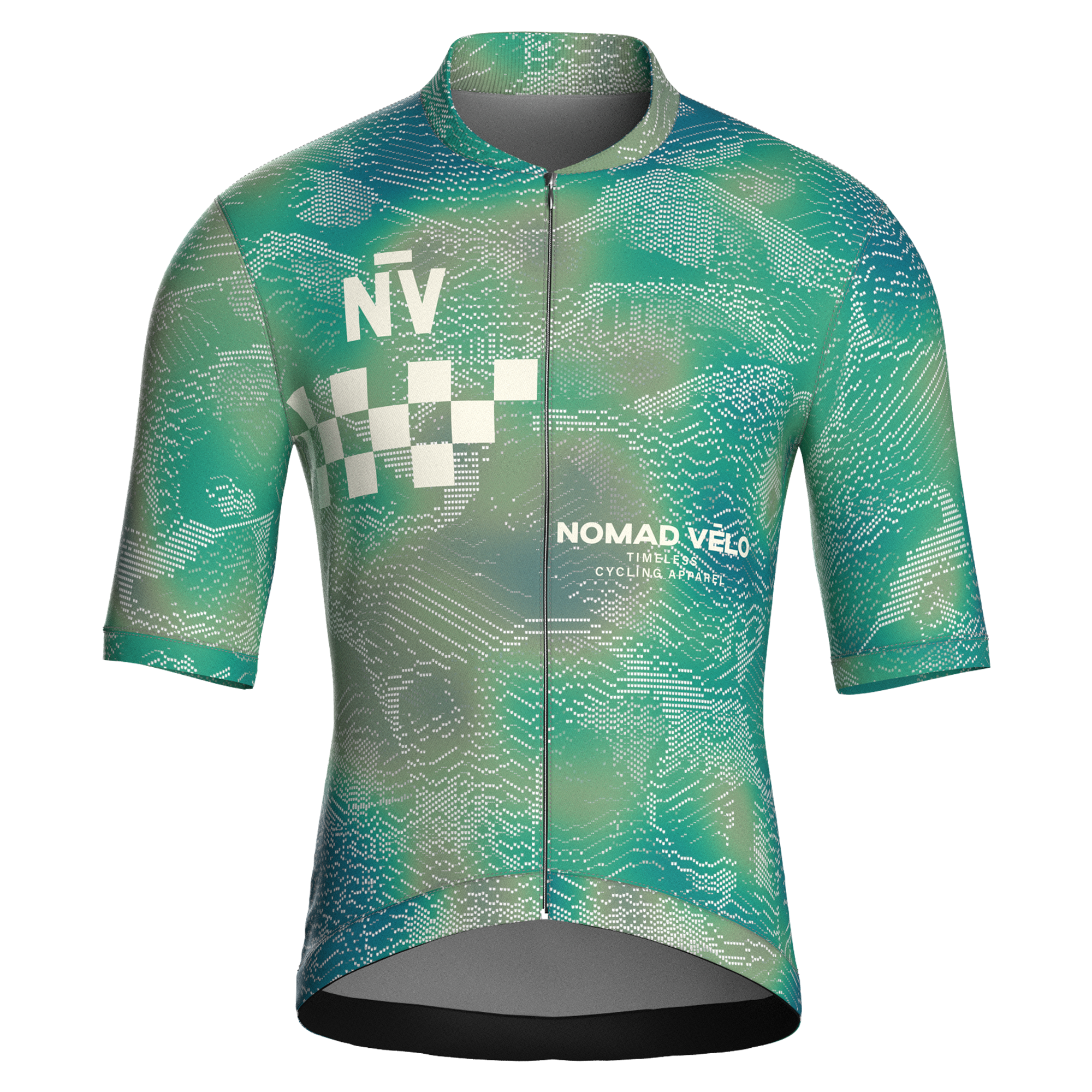 Race Green Short Sleeve Jersey | Nomad Vélo – nomad-velo.cc