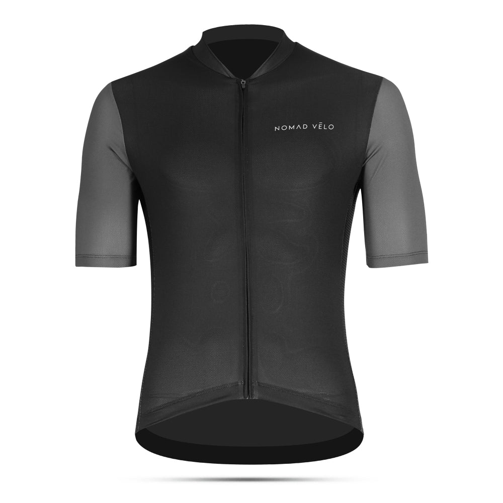 Matte Aero Fit Bike Jersey for All-Day Summer Rides – Carbon Jersey