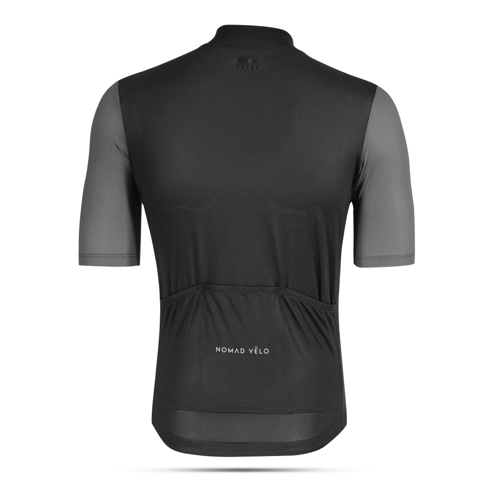 Matte Aero Fit Bike Jersey for All-Day Summer Rides – Carbon Jersey