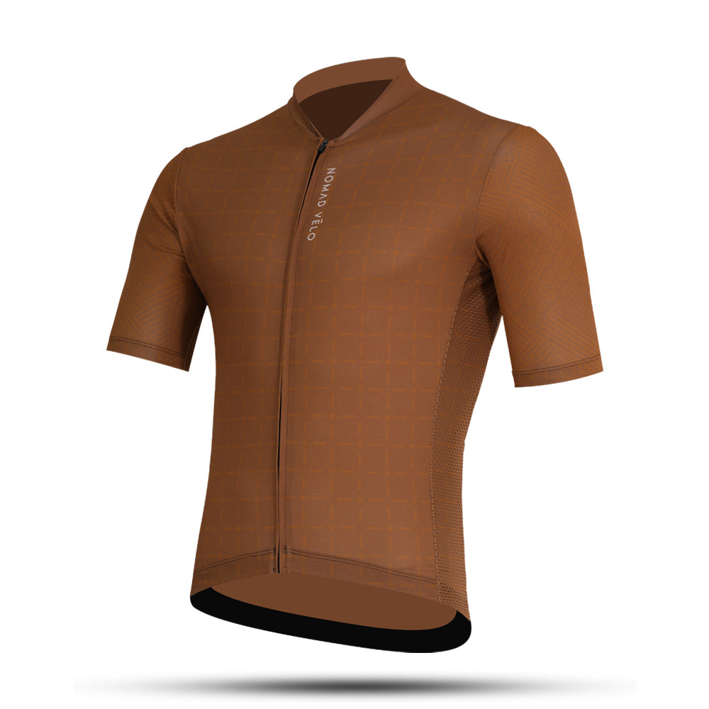 Cycling Camel Neutral Jersey – Aero Fit for Warm Weather Comfort | Nomad Vélo