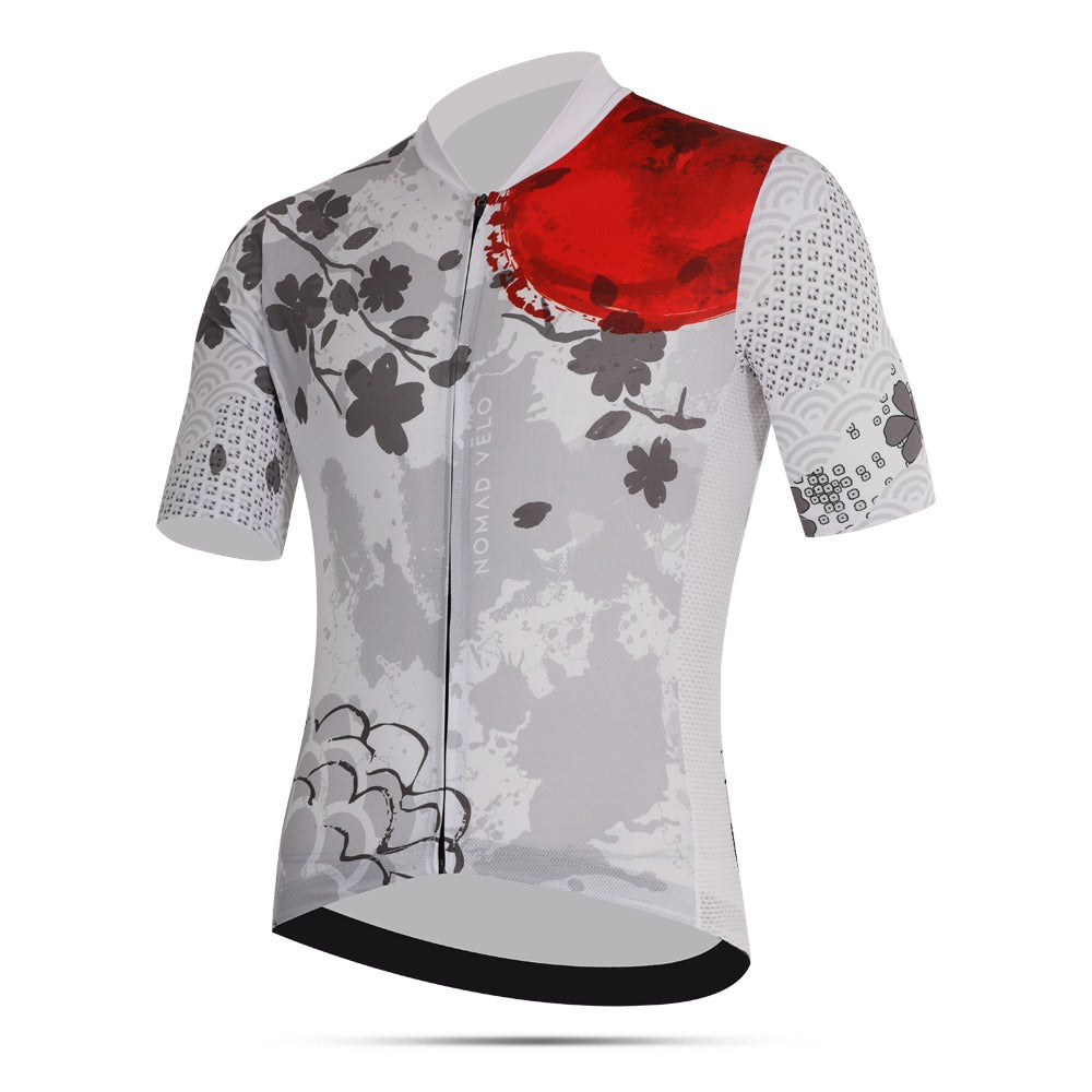 Pro Fit Cycling Jersey with Bold Striped Look – Tiger Jersey