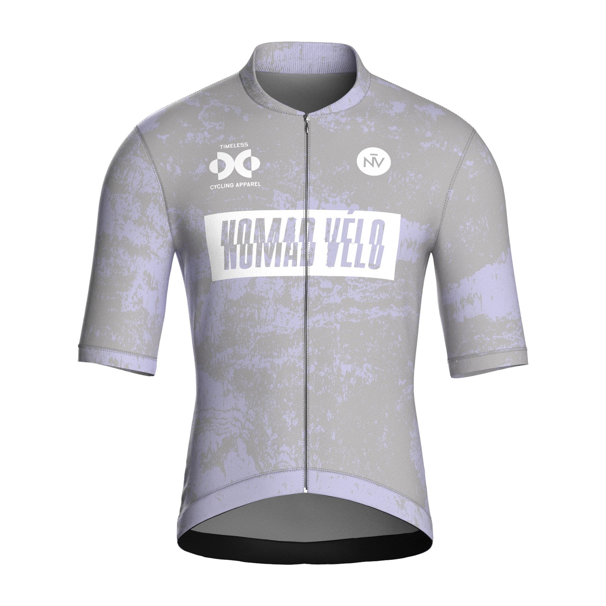 Brutal Grey Short Sleeve Jersey | Nomad Vélo