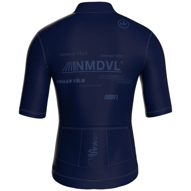 Element Dark Blue Short Sleeve Jersey | Nomad Vélo