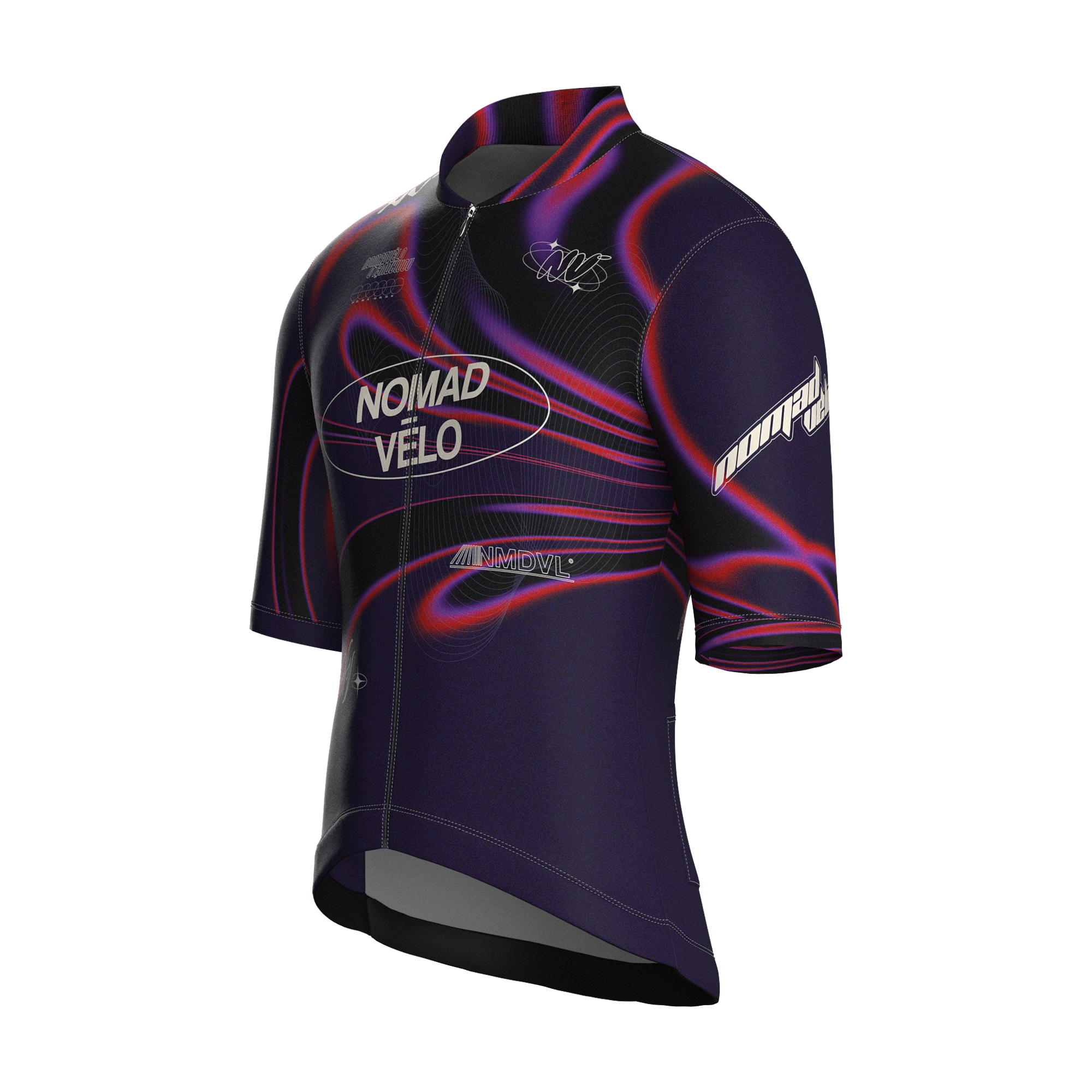 Futurist Blur Short Sleeve Jersey | Nomad Vélo