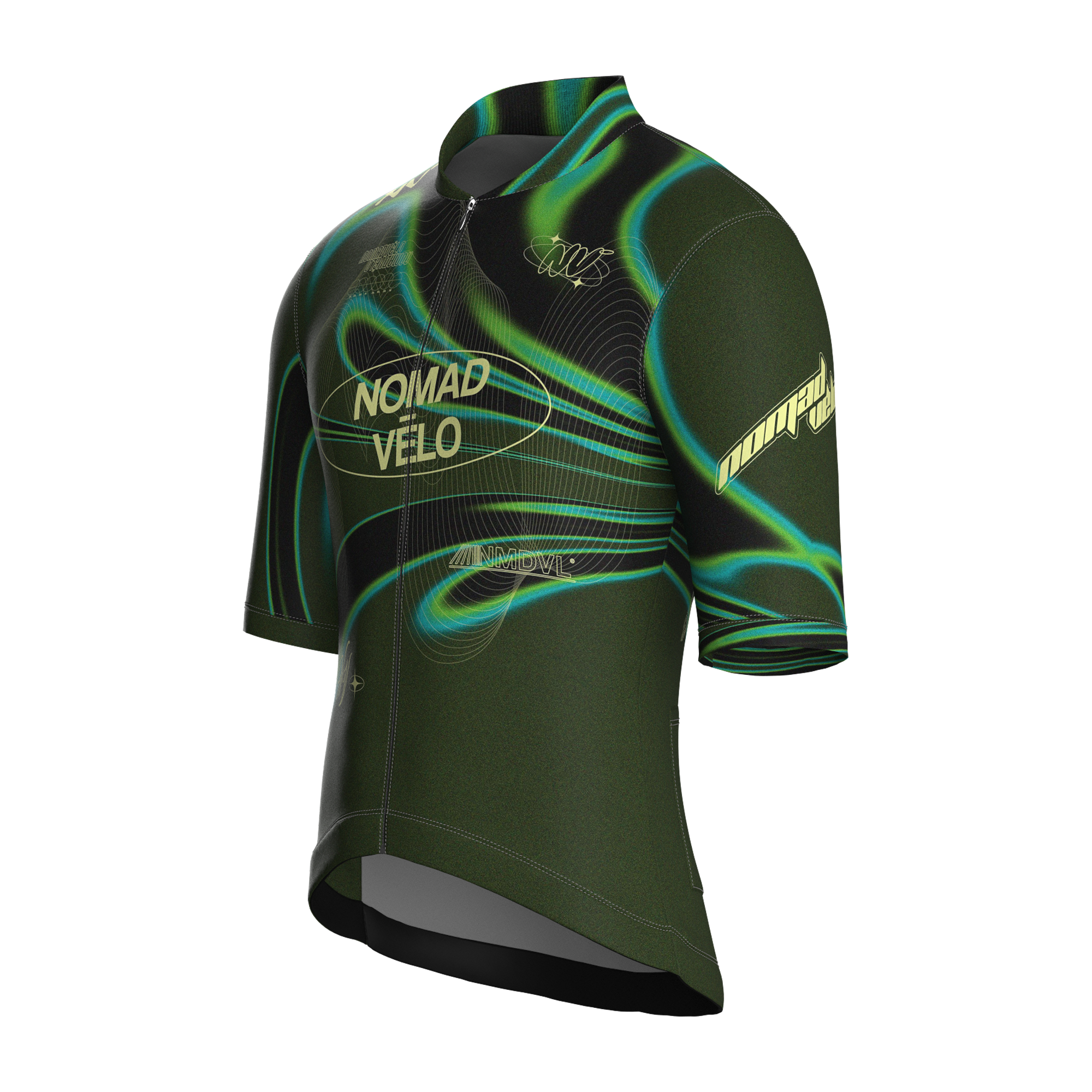 Futurist Bottle Short Sleeve Jersey | Nomad Vélo