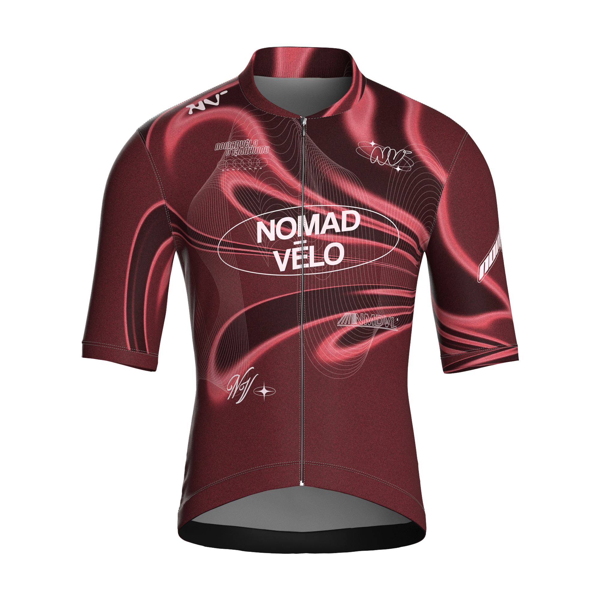 Futurist Burg Short Sleeve Jersey | Nomad Vélo