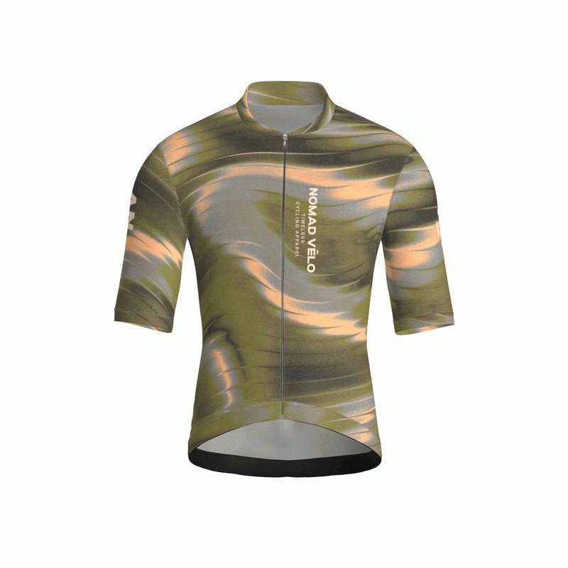 Magic Khaki Short Sleeve Jersey | Nomad Vélo