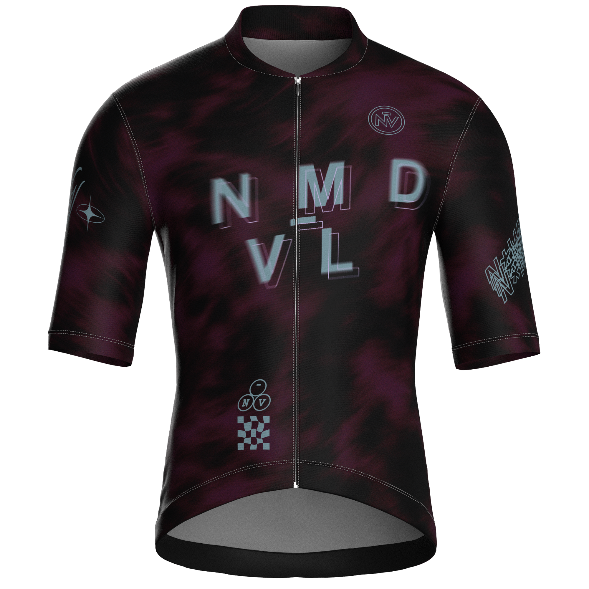 Boreal Burgundy Short Sleeve Jersey | Nomad Vélo