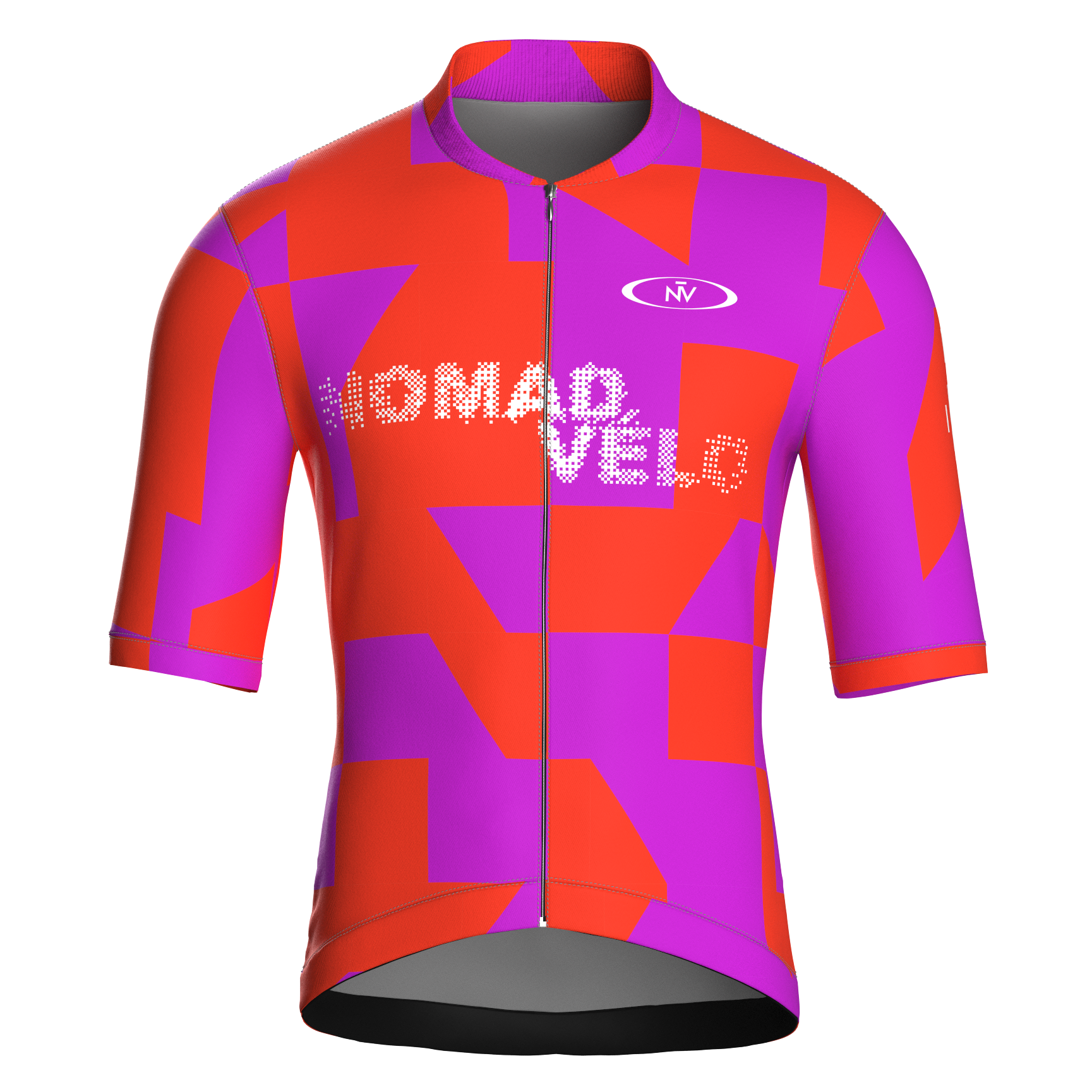 Vector Pink Short Sleeve Jersey | Nomad Vélo