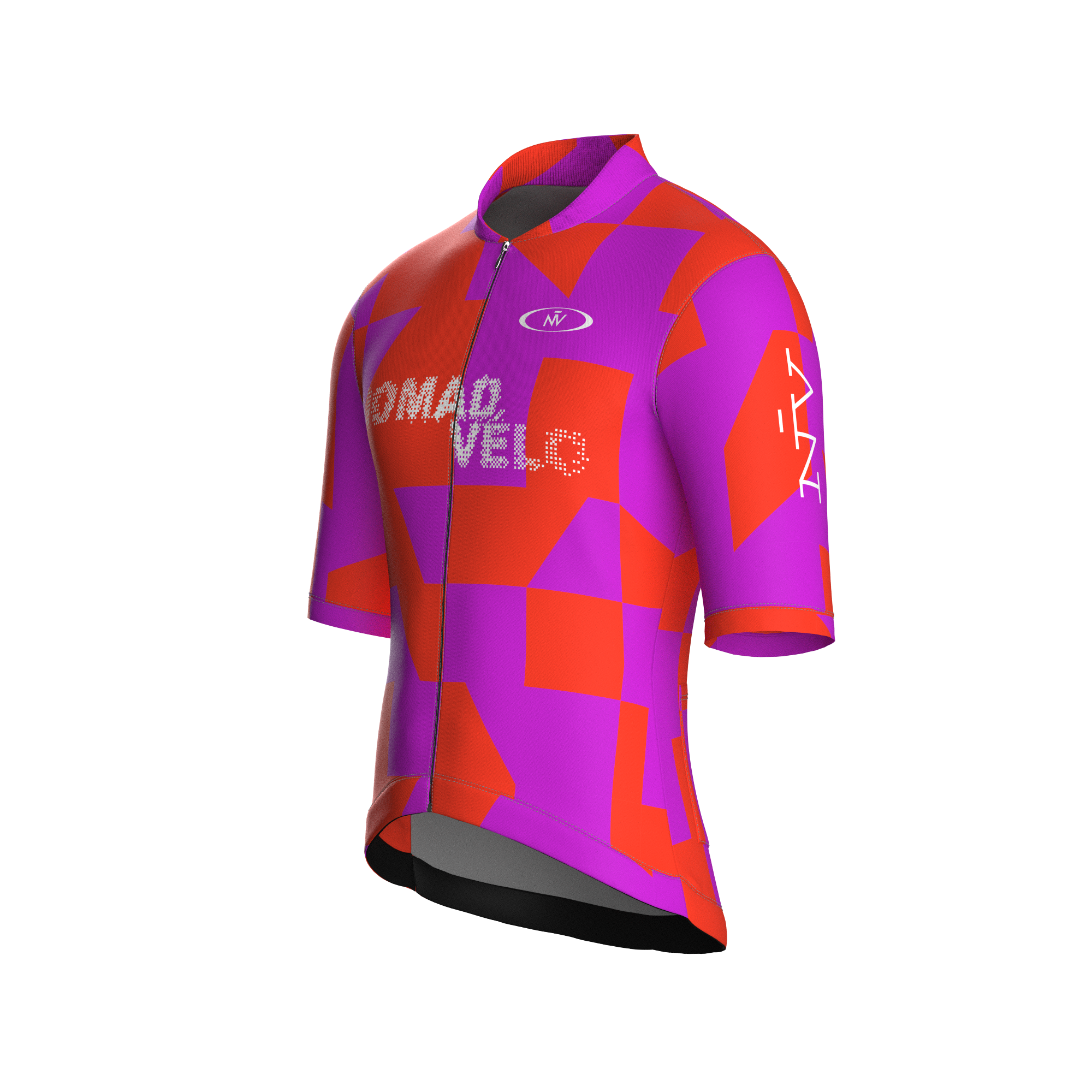 Vector Pink Short Sleeve Jersey | Nomad Vélo