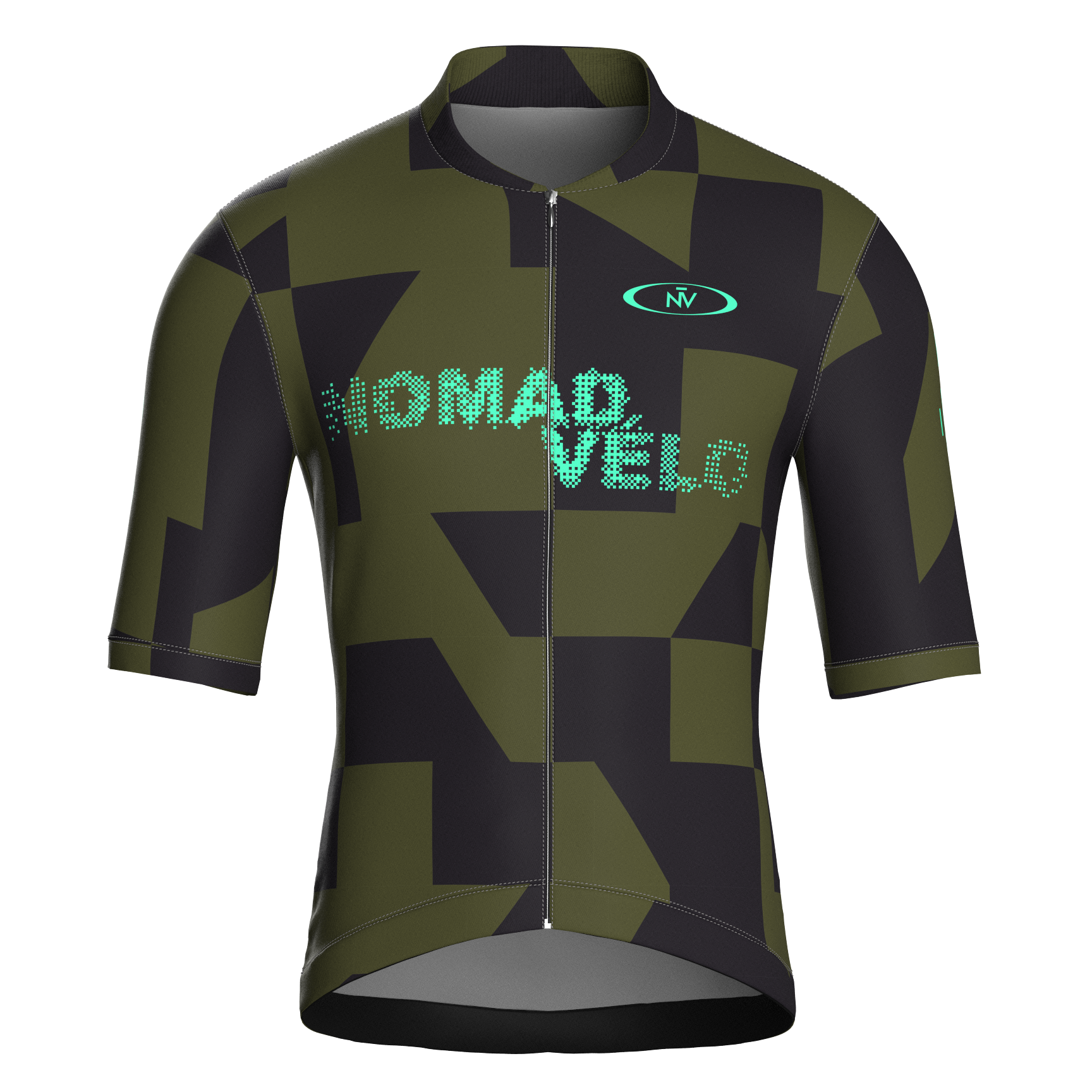 Vector Gray Short Sleeve Jersey | Nomad Vélo