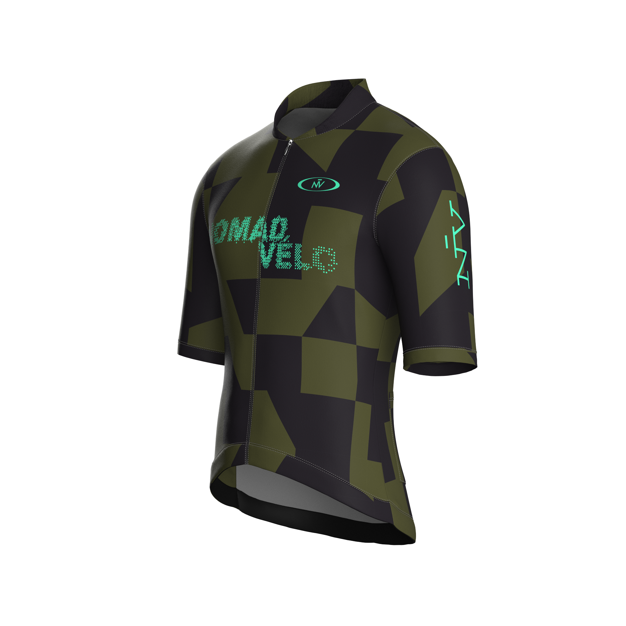 Vector Gray Short Sleeve Jersey | Nomad Vélo