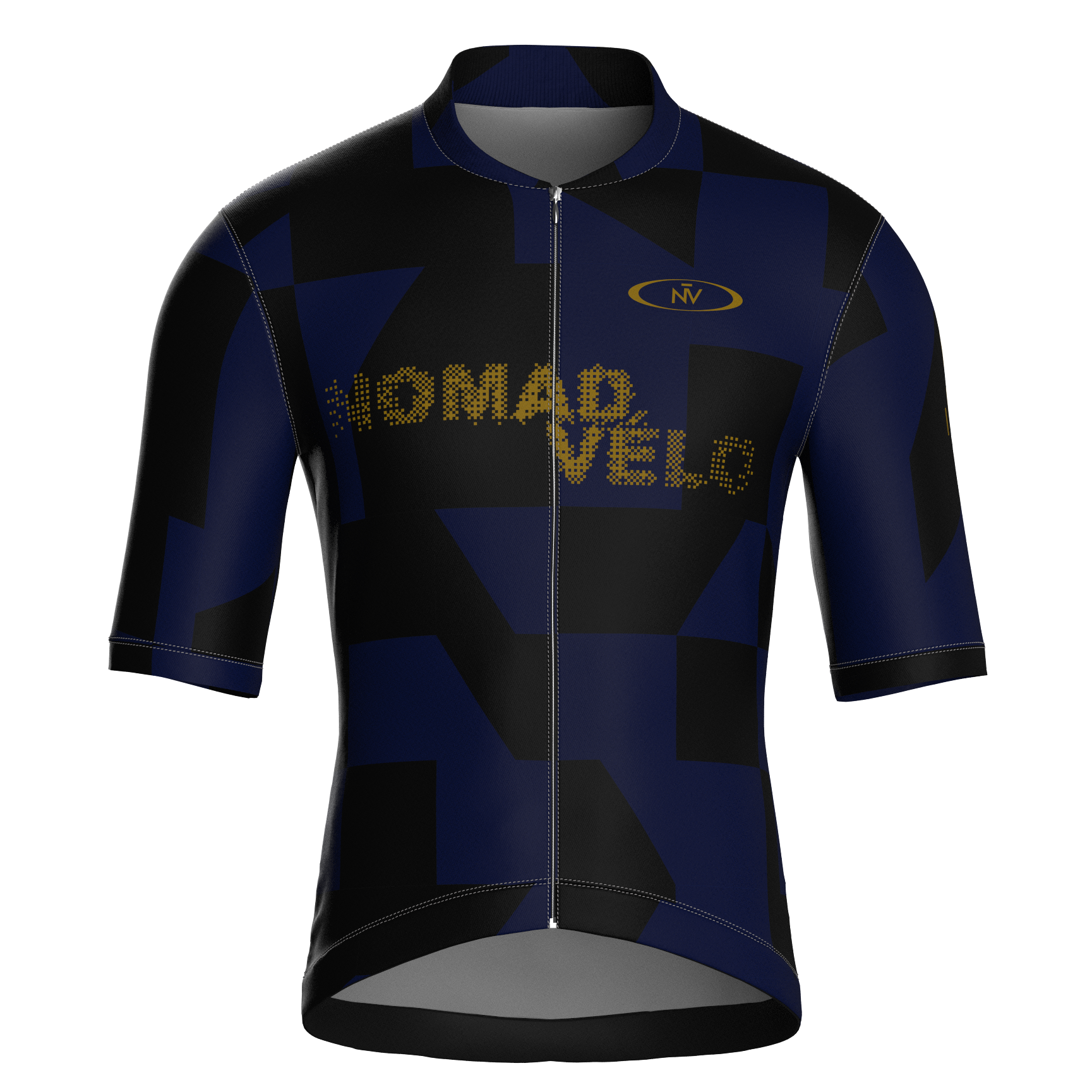 Vector Black Short Sleeve Jersey | Nomad Vélo