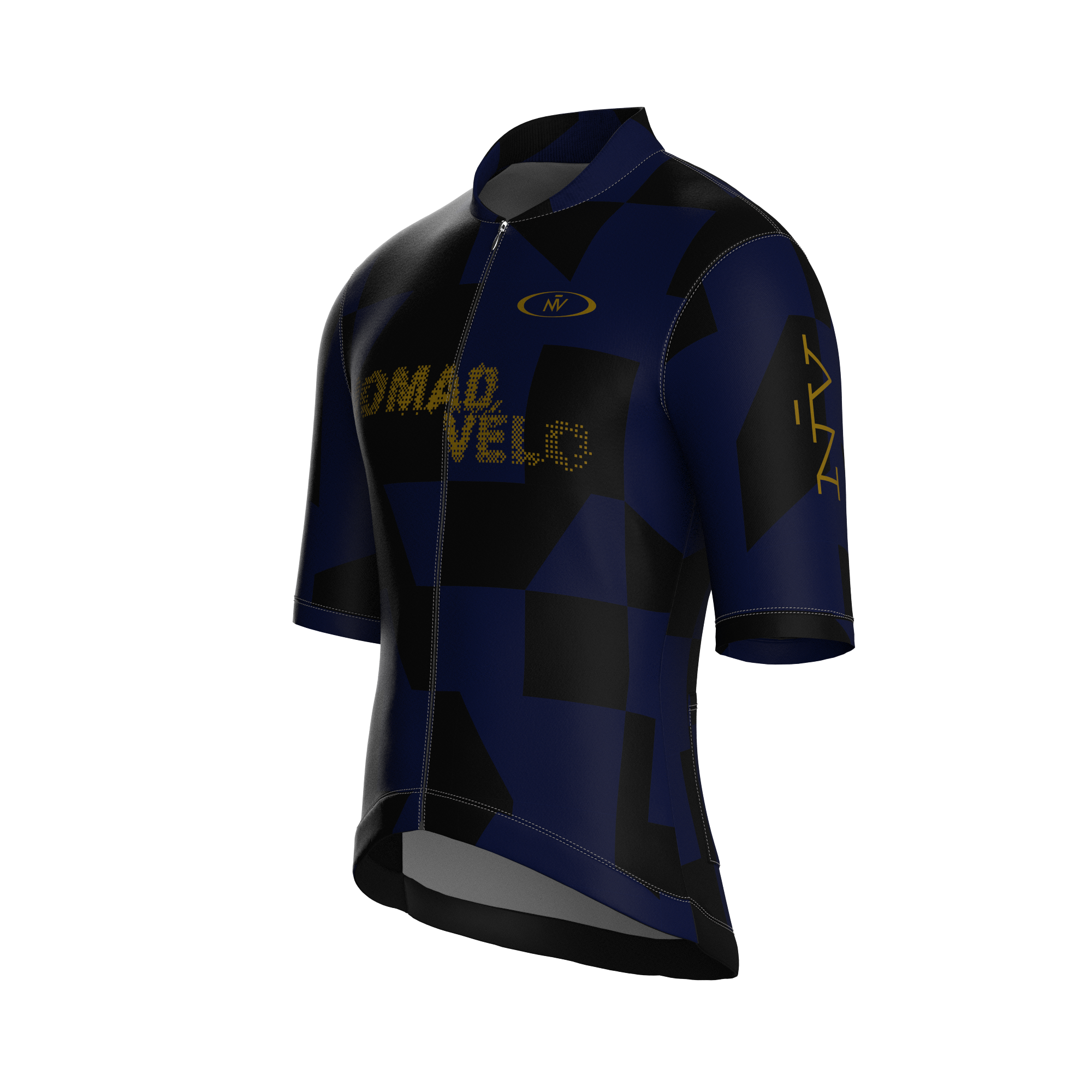 Vector Black Short Sleeve Jersey | Nomad Vélo