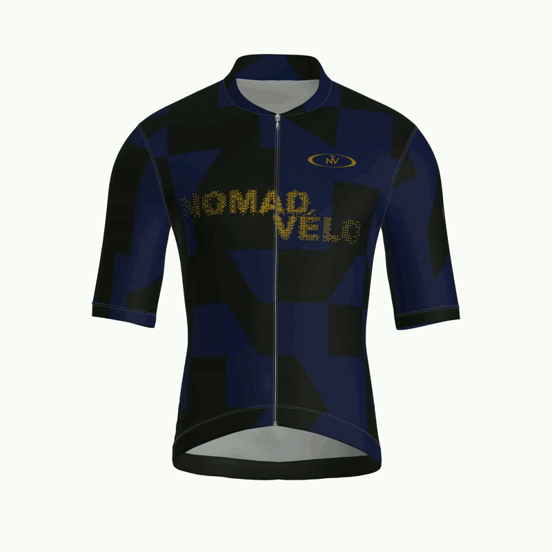 Vector Black Short Sleeve Jersey | Nomad Vélo