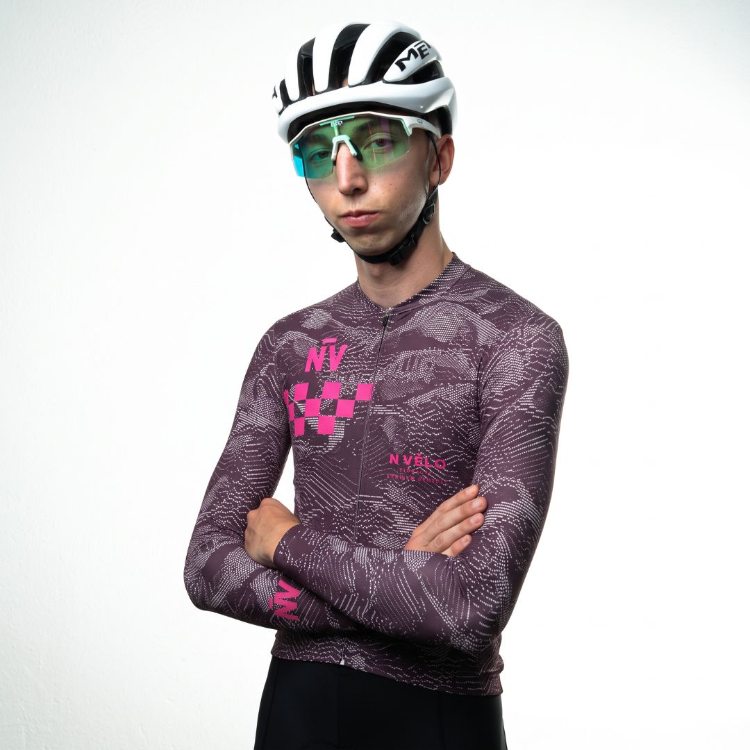 Race Plum Long Sleeve Jersey