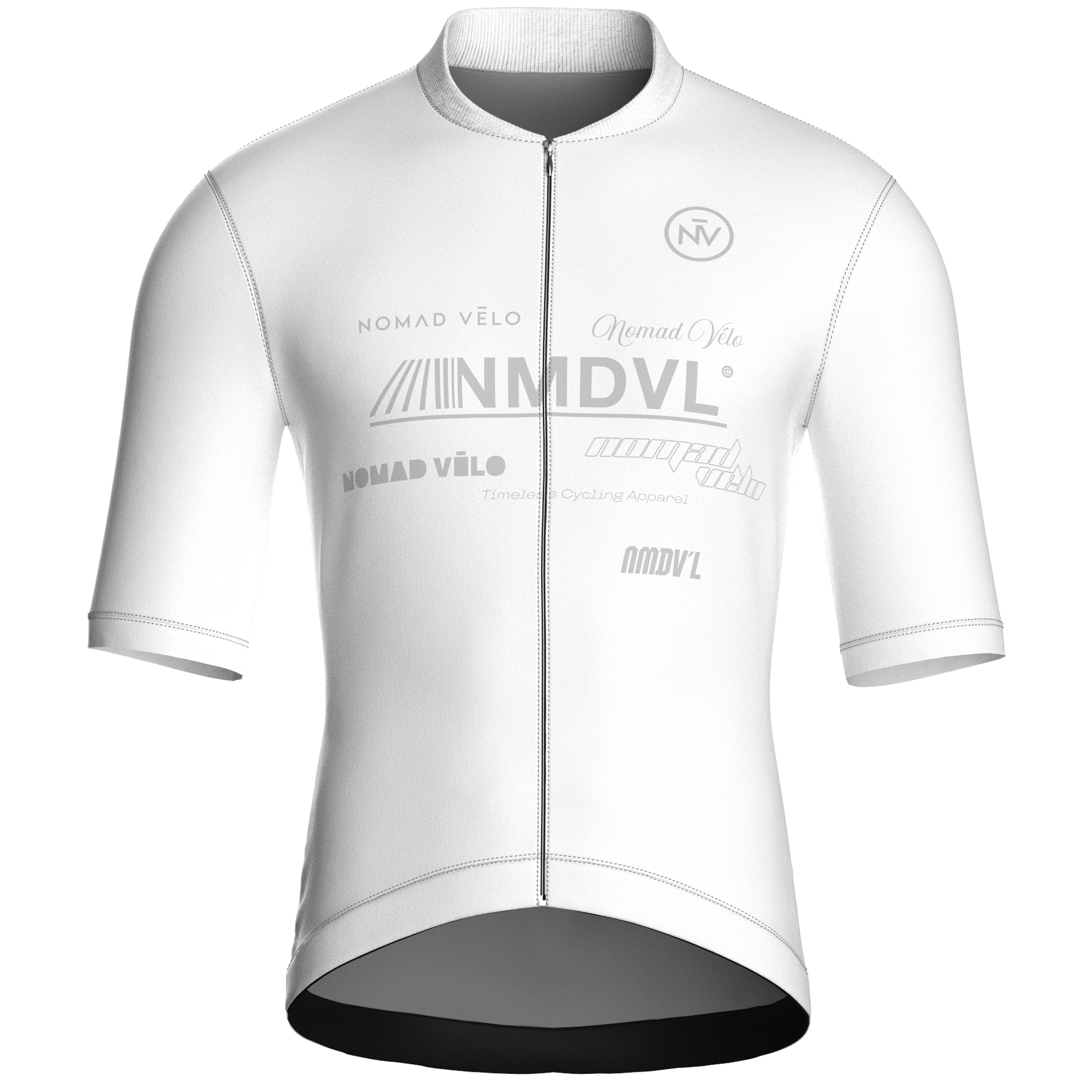 Element White Short Sleeve Jersey | Nomad Vélo