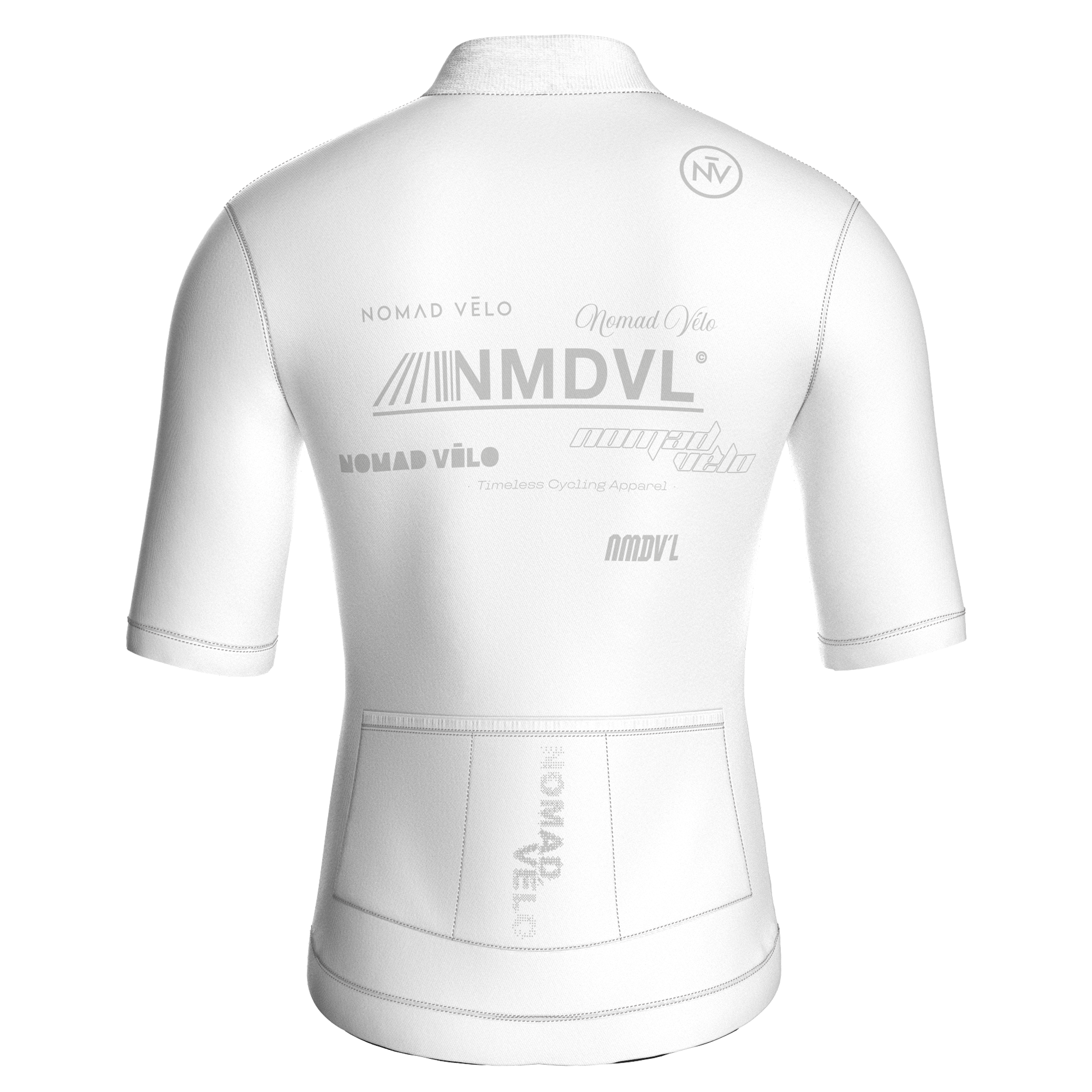 Element White Short Sleeve Jersey | Nomad Vélo