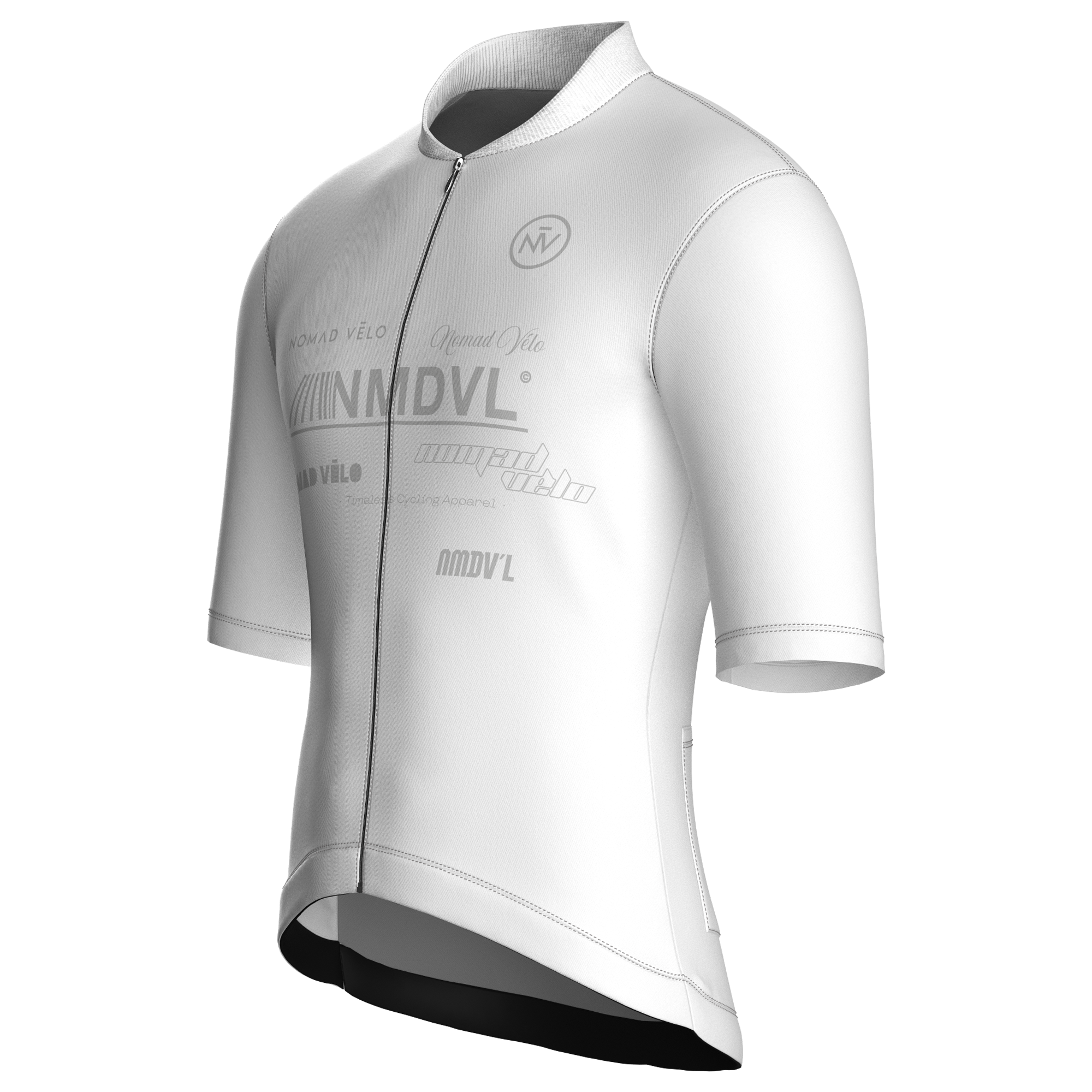 Element White Short Sleeve Jersey | Nomad Vélo