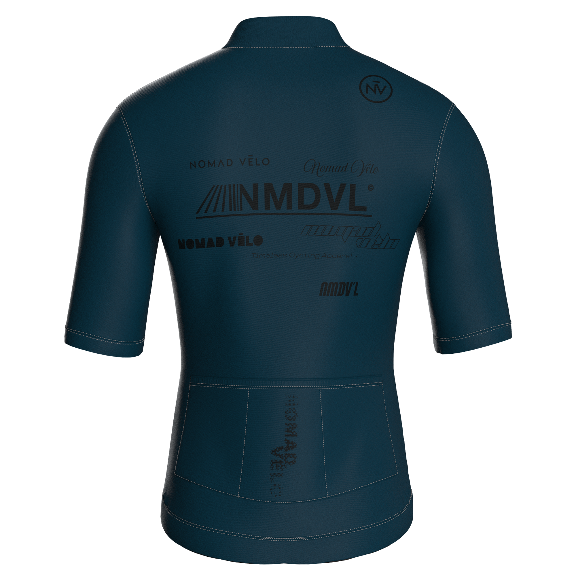 Element Navy Short Sleeve Jersey | Nomad Vélo