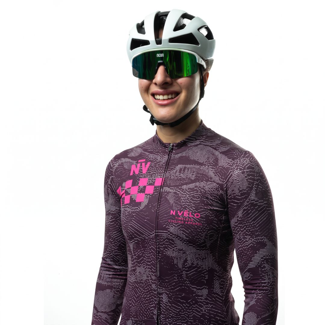 Race Plum Long Sleeve Jersey