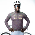 Coco Purple Long Sleeve Jersey | Nomad Vélo