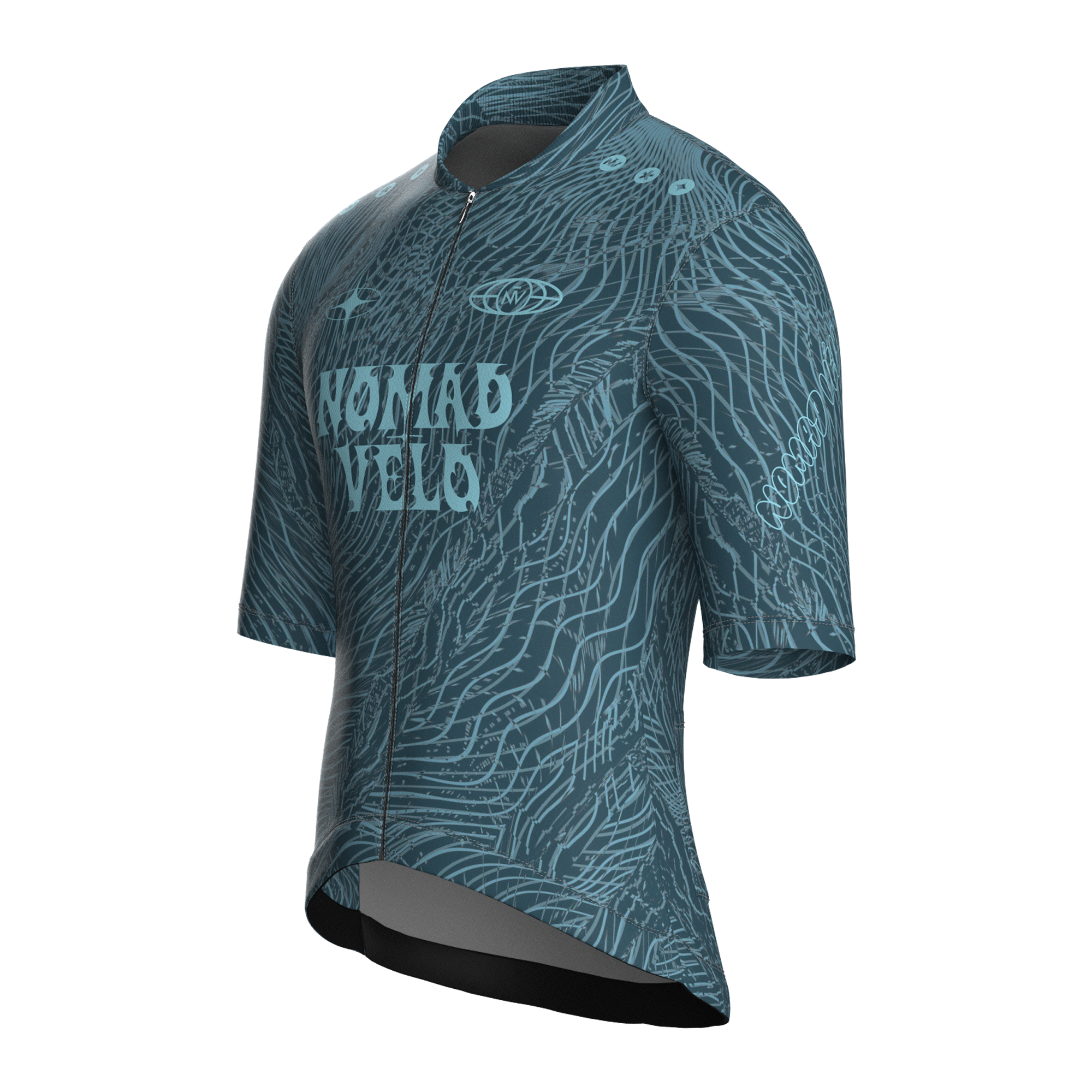 Coco Turq Short Sleeve Jersey | Nomad Vélo