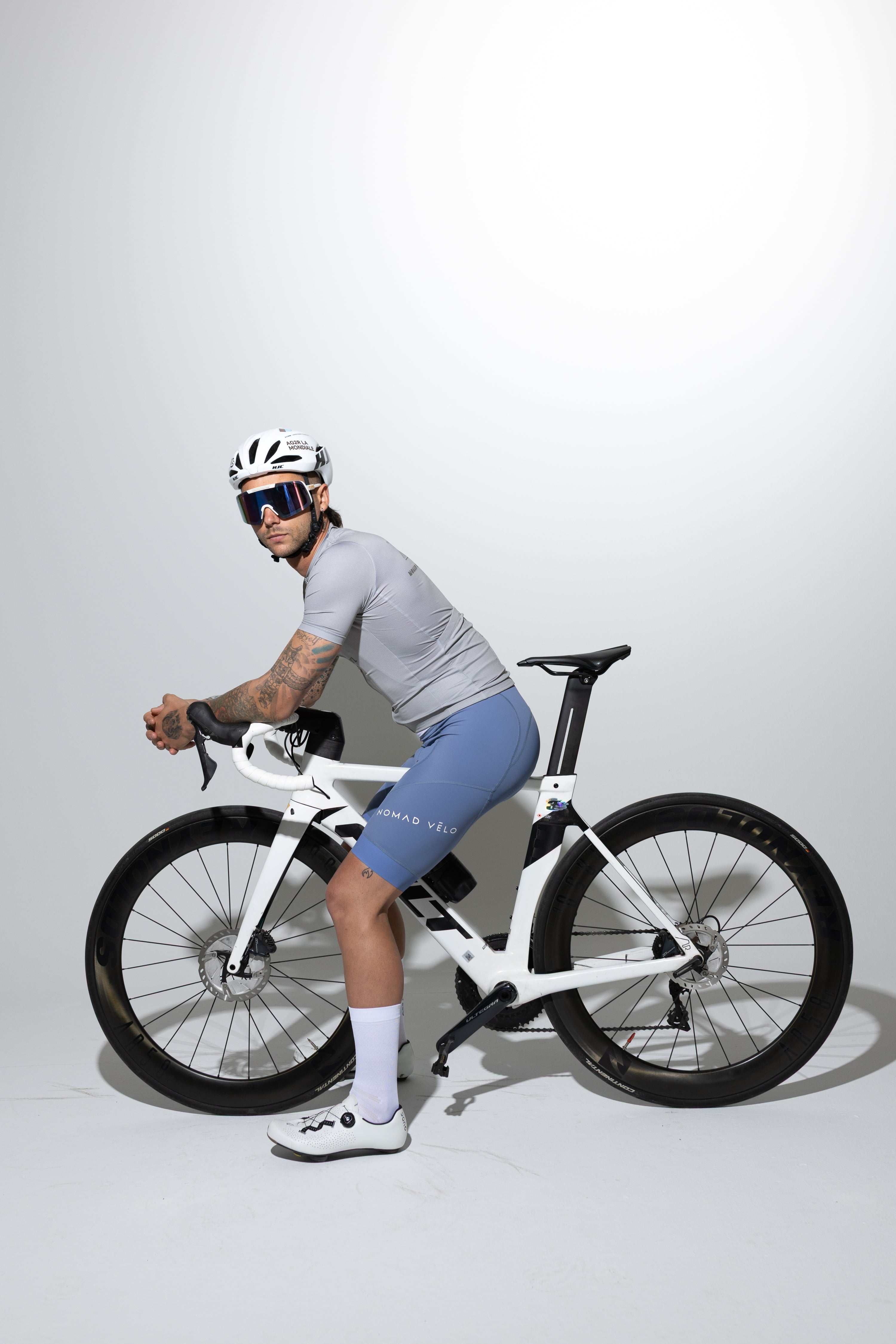 Nomad Bib Shorts Sky
