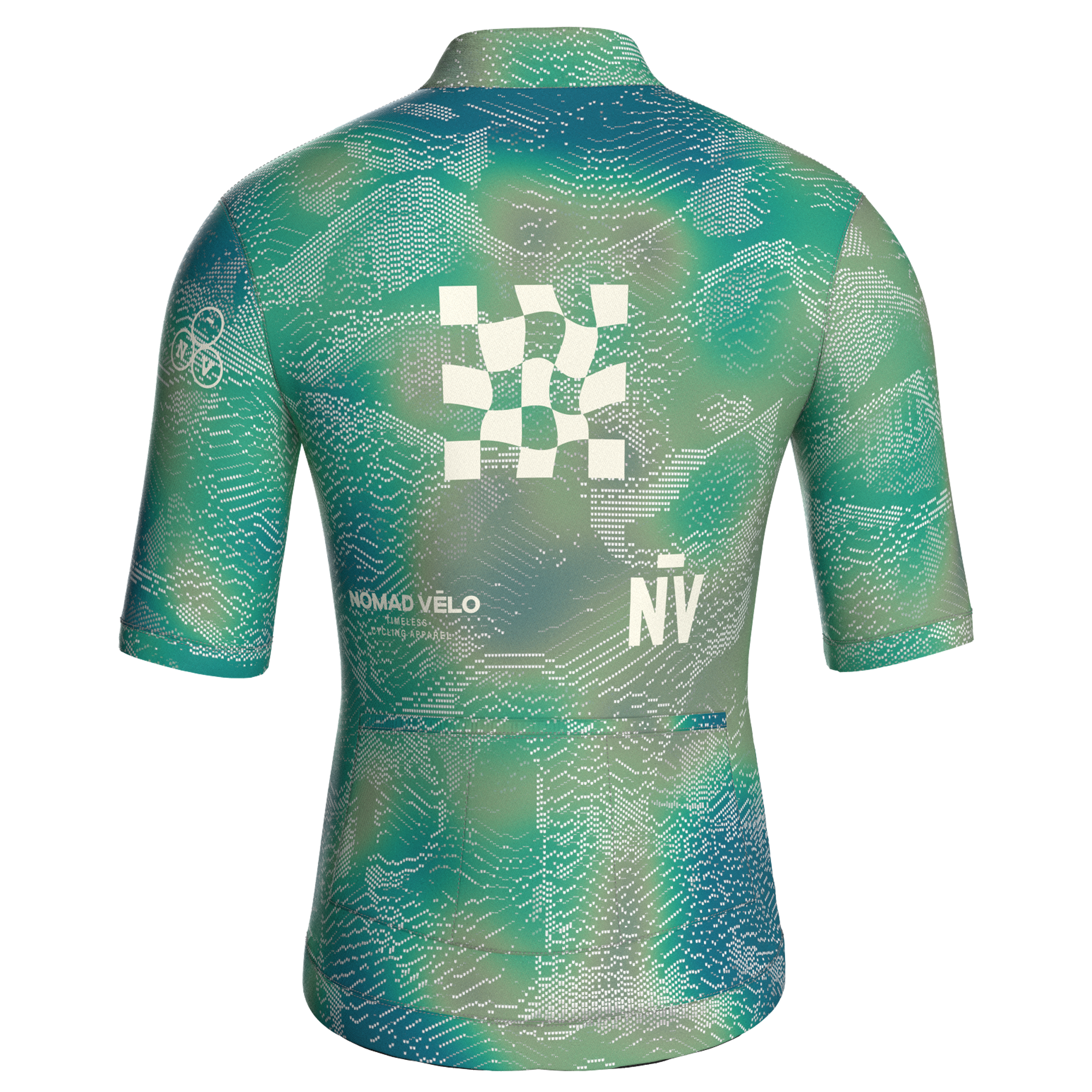 Race Green Short Sleeve Jersey | Nomad Vélo