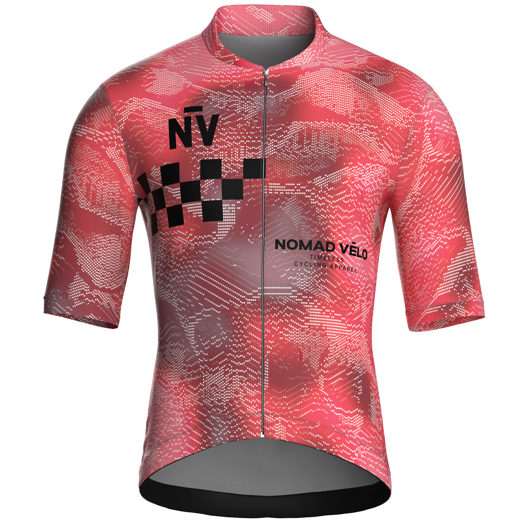 Race Coral Short Sleeve Jersey | Nomad Vélo