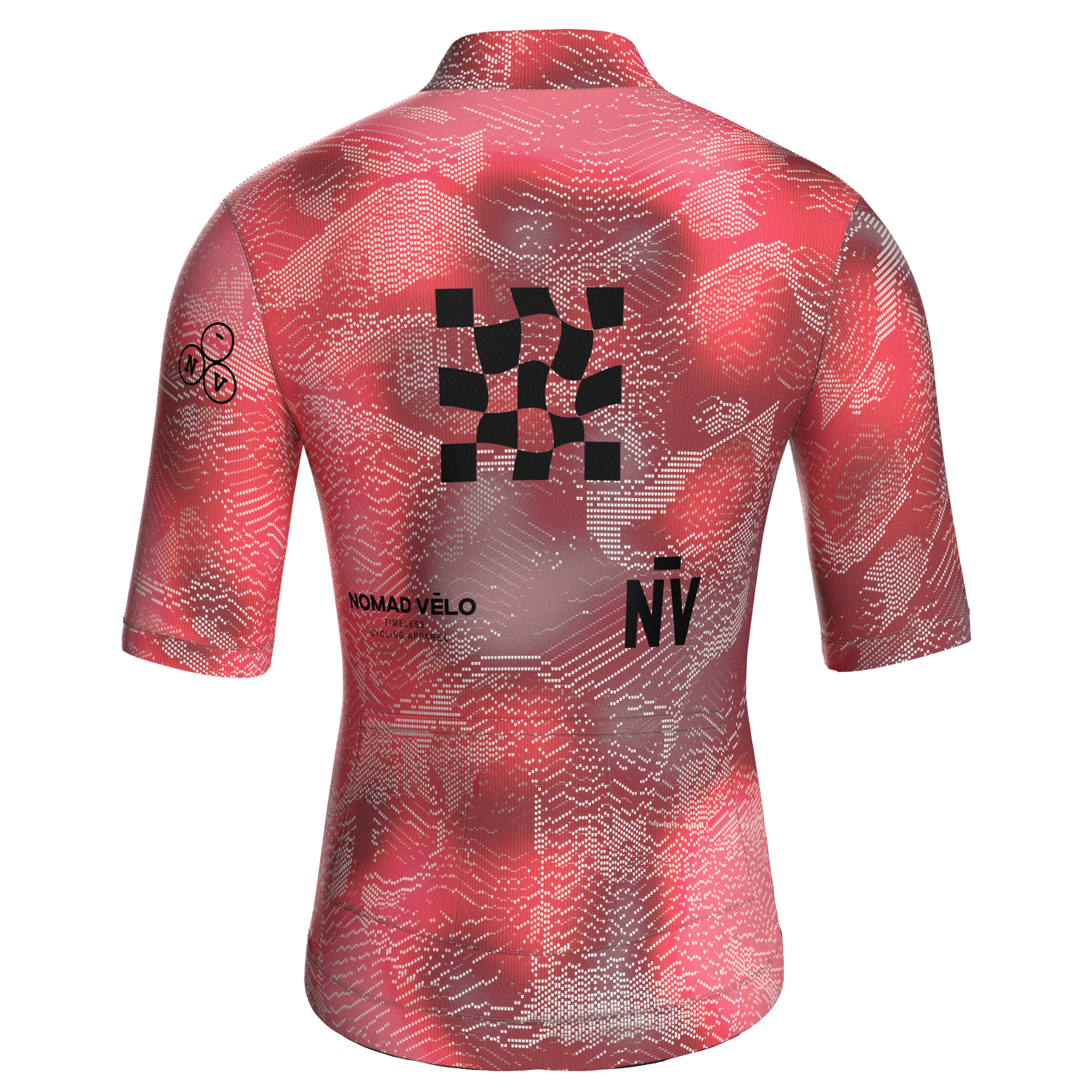 Race Coral Short Sleeve Jersey | Nomad Vélo