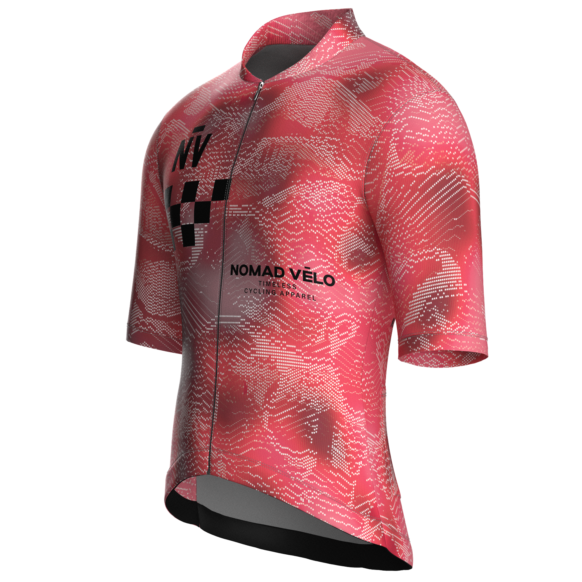 Race Coral Short Sleeve Jersey | Nomad Vélo