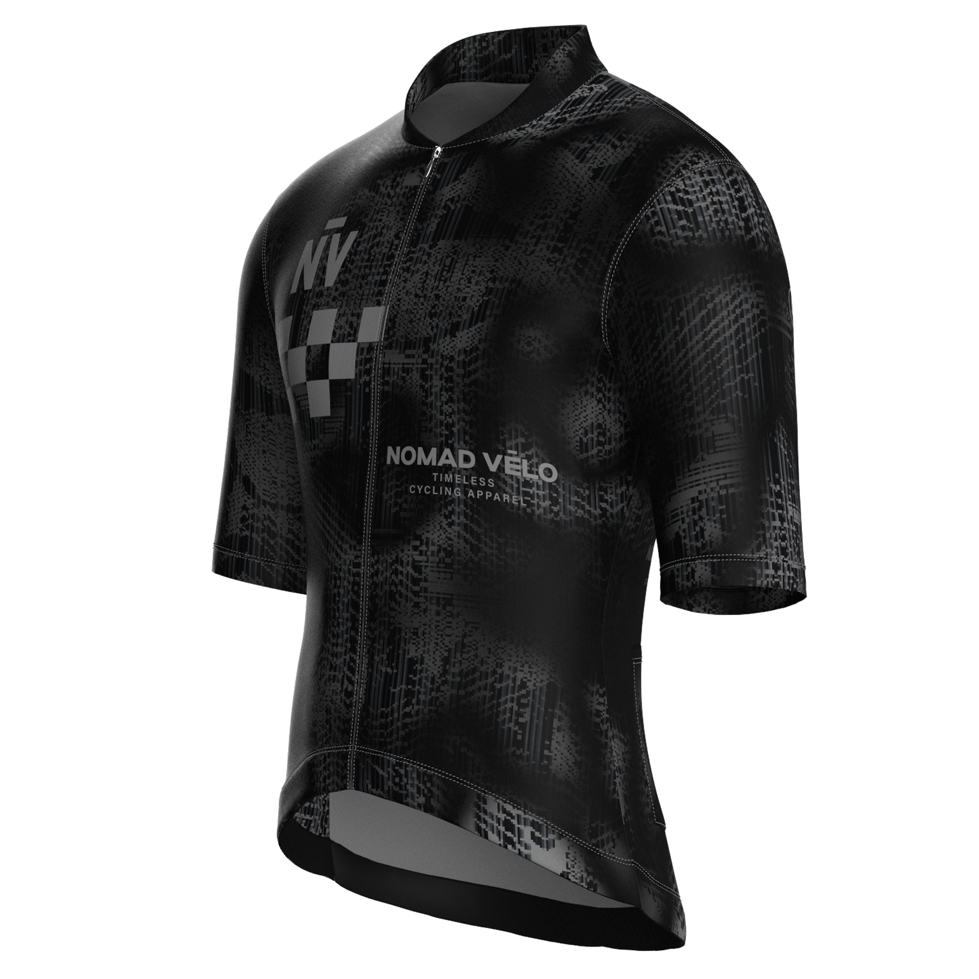 Race Obsidian Short Sleeve Jersey | Nomad Vélo