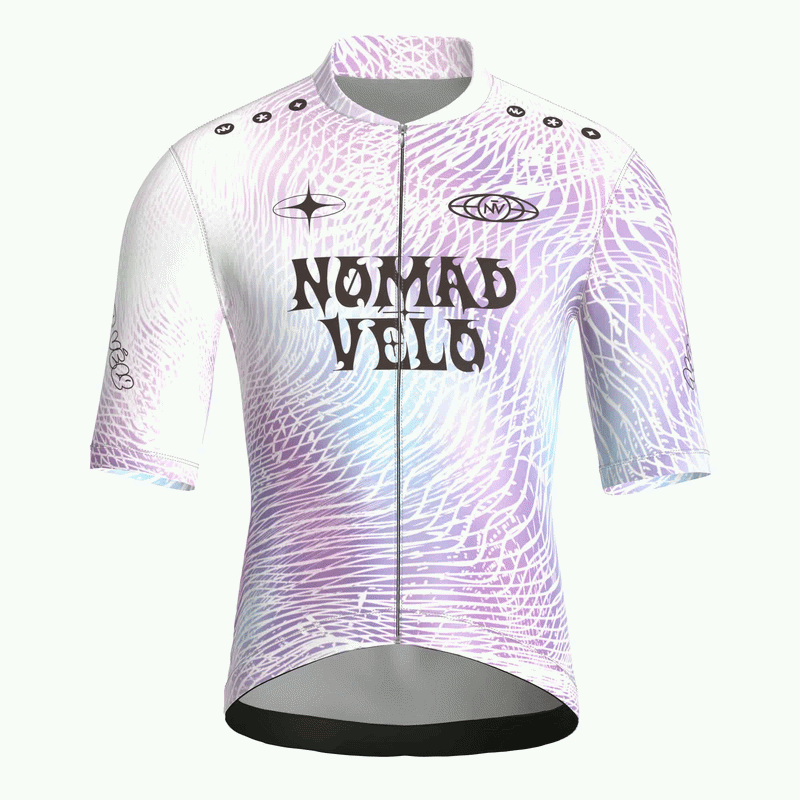 Coco Lilac Short Sleeve Jersey | Nomad Vélo