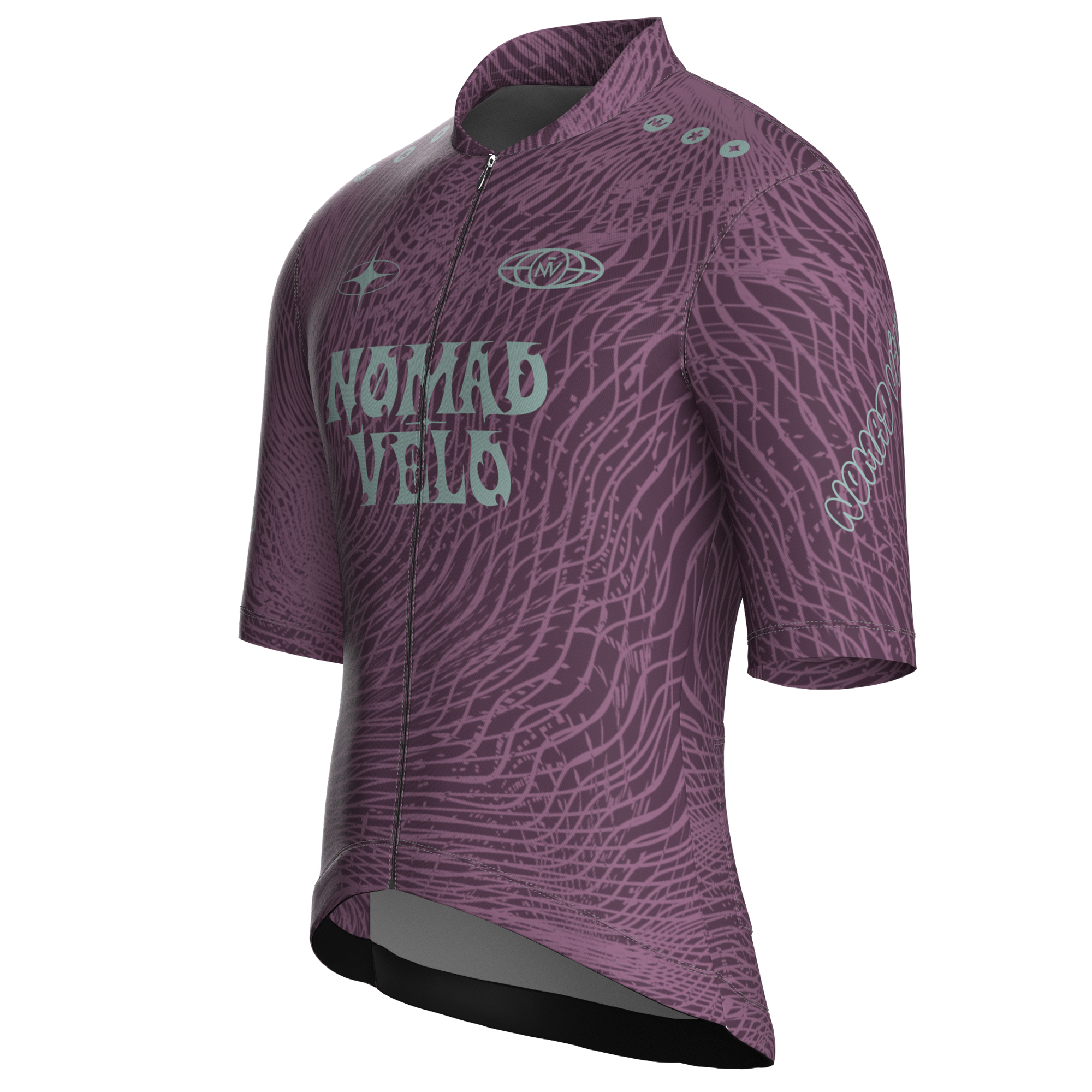 Coco Mauve Short Sleeve Jersey | Nomad Vélo