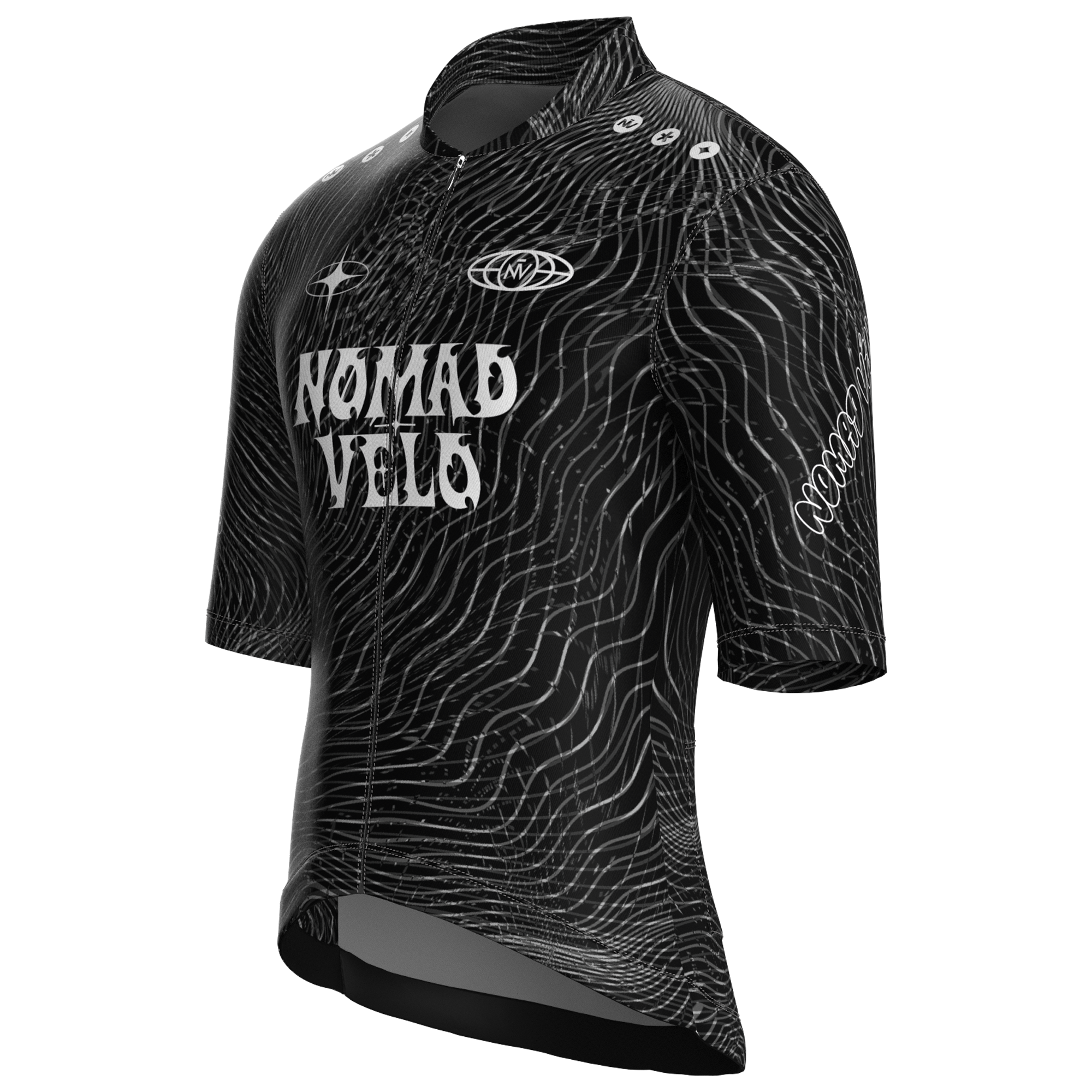 Coco Noir Short Sleeve Jersey | Nomad Vélo