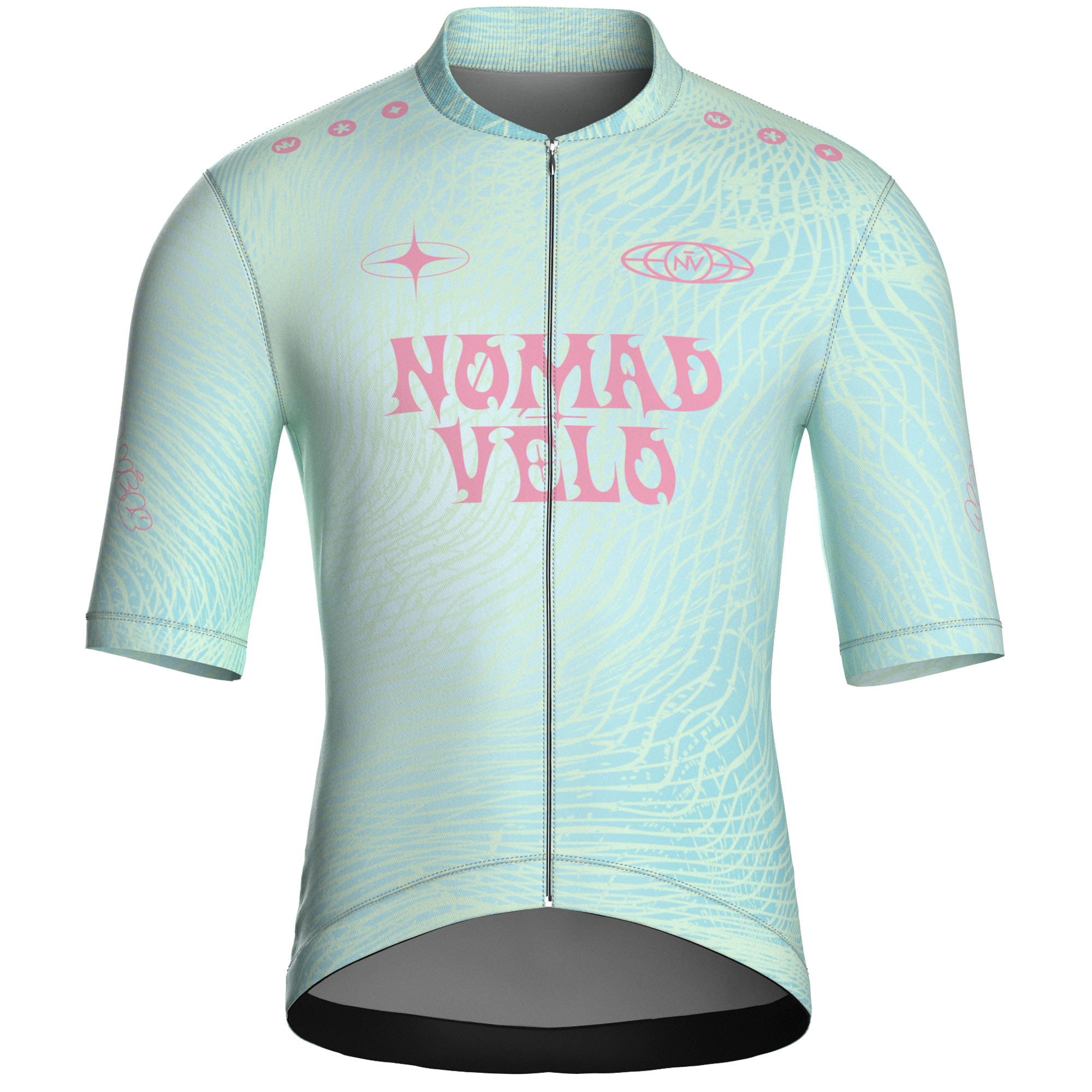 Coco Mint Short Sleeve Jersey | Nomad Vélo