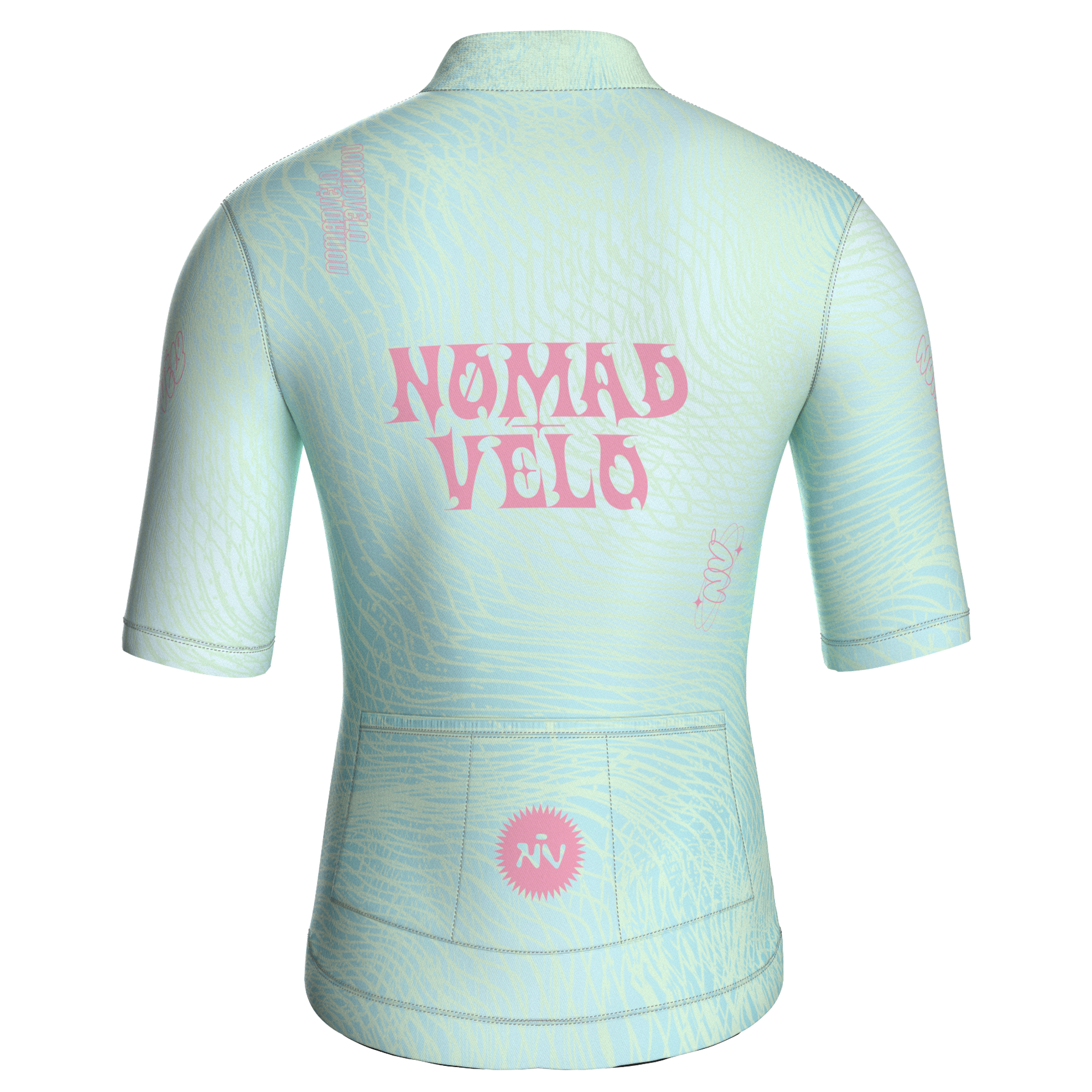 Coco Mint Short Sleeve Jersey | Nomad Vélo