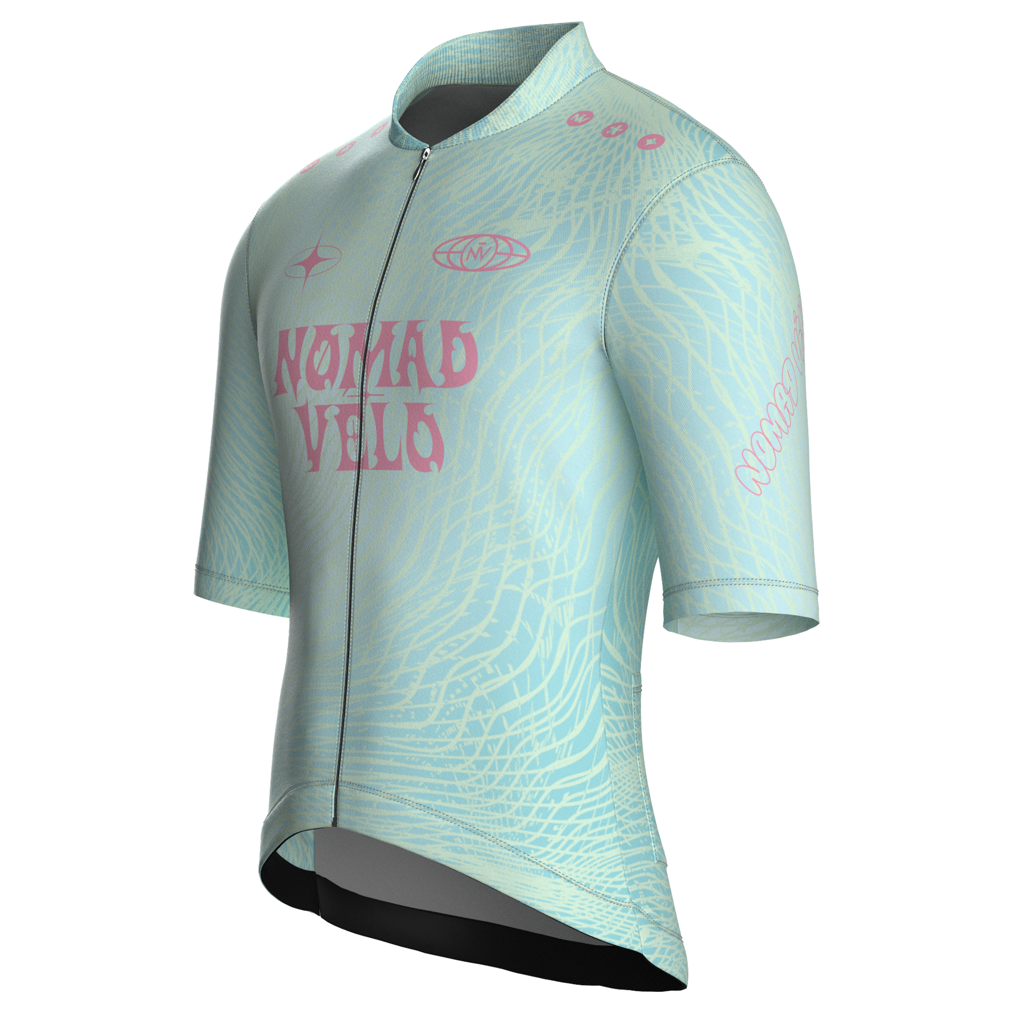 Coco Mint Short Sleeve Jersey | Nomad Vélo