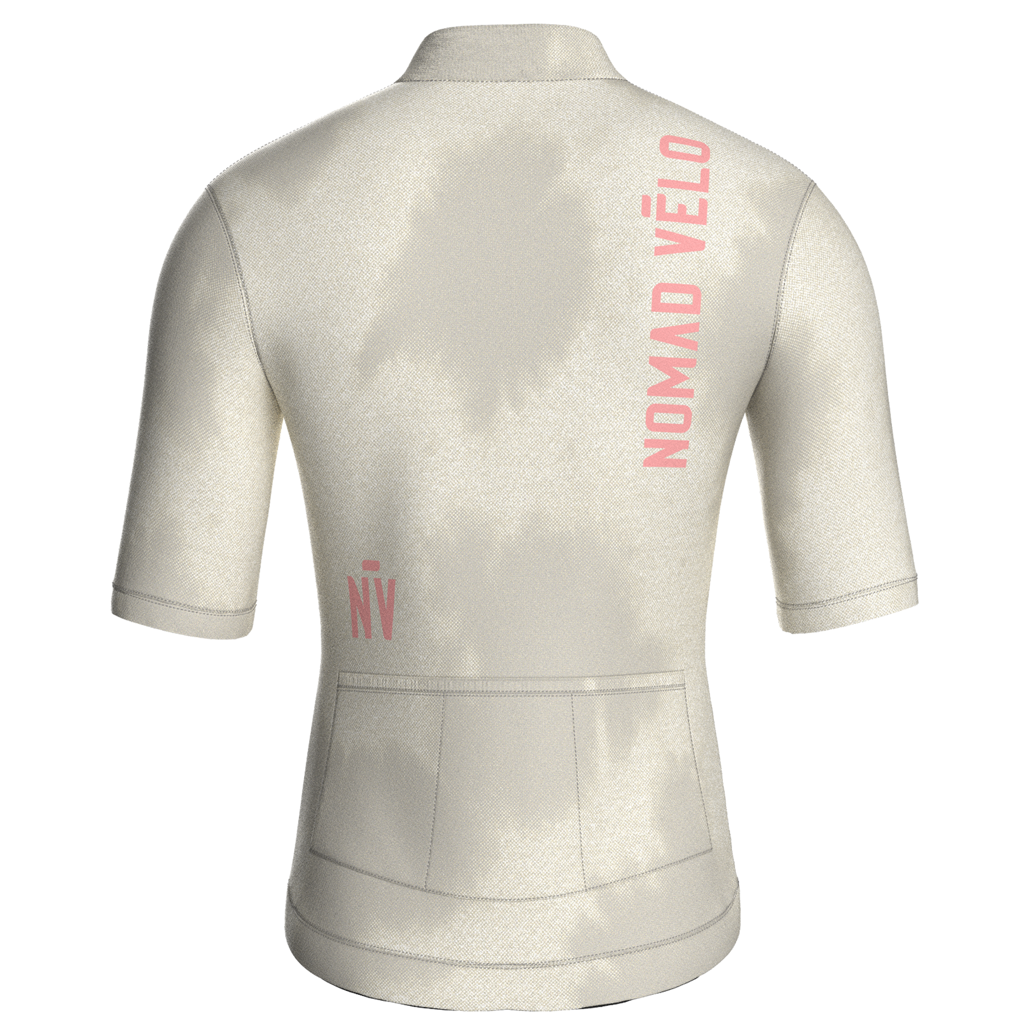 Tie-Dye Cream Jersey – Cycling Short Sleeve Race Fit