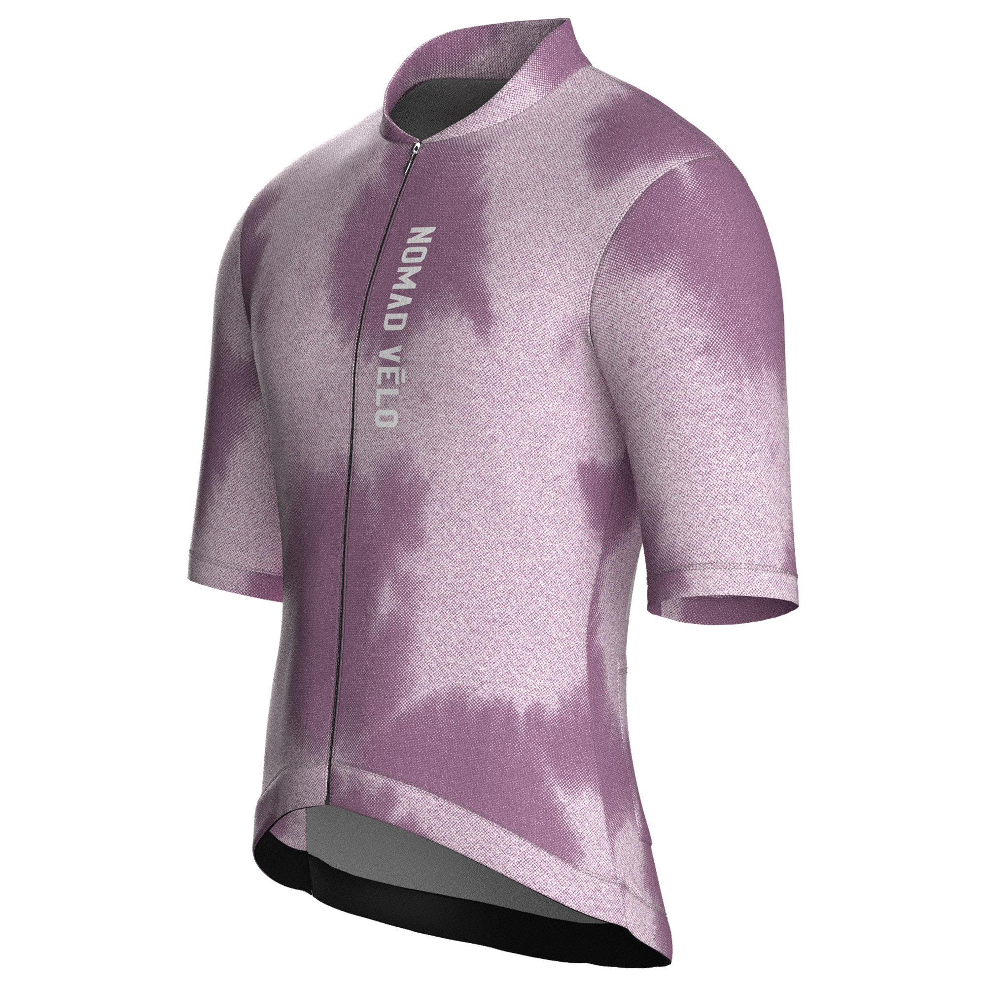 Tie-Dye Mauve Jersey – Cycling Short Sleeve Race Fit