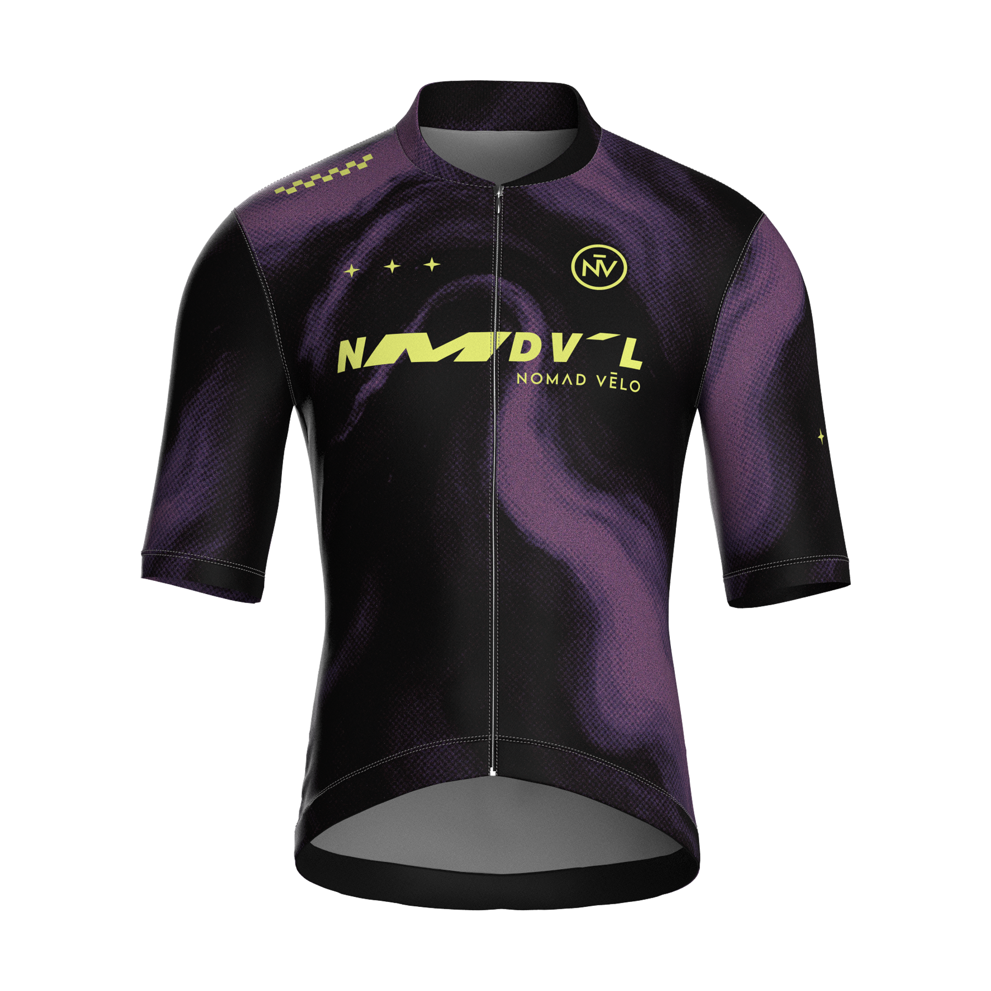 Marble Purple Jersey – Cycling Short Sleeve Race Fit