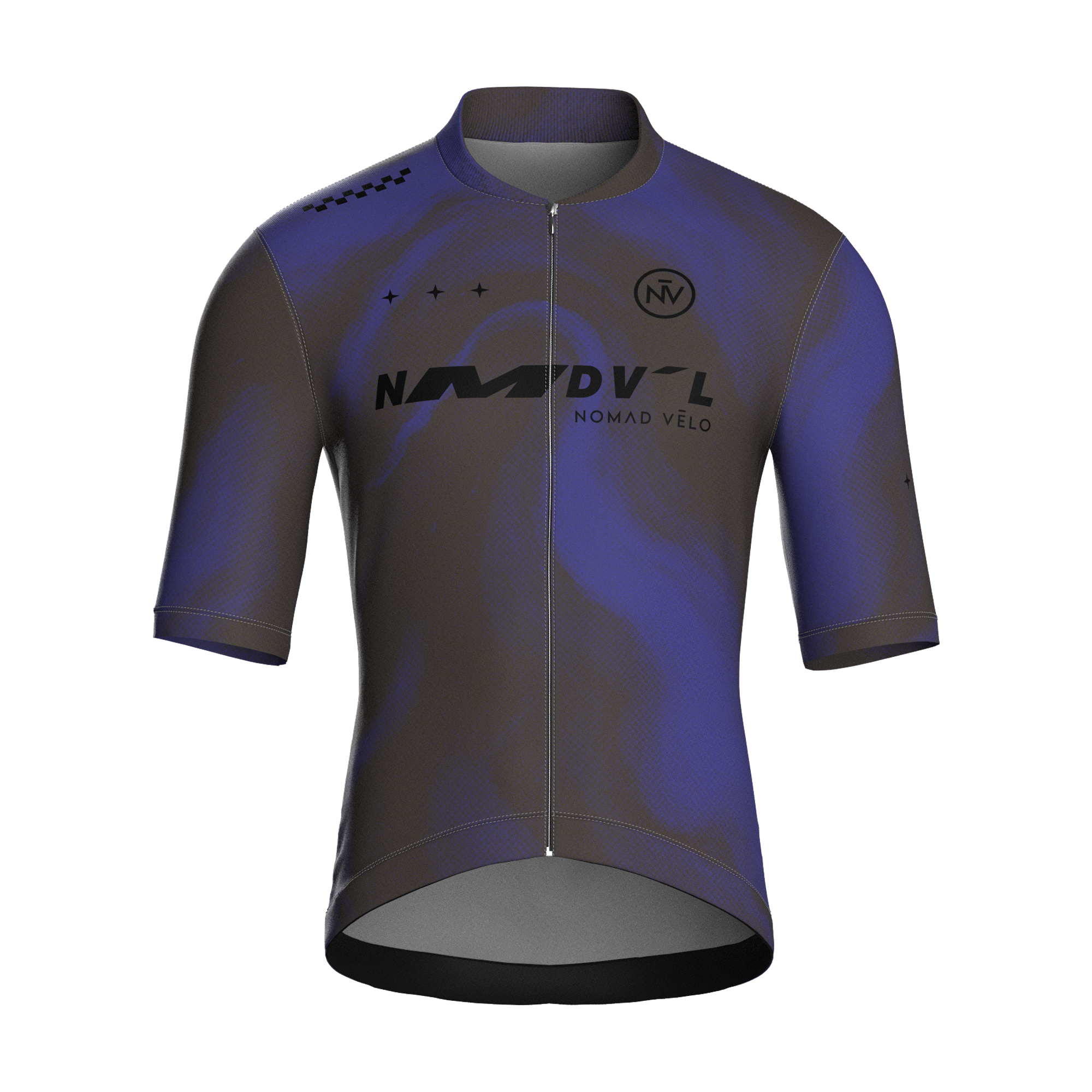 Marble Cobalt Jersey – Cycling Short Sleeve Race Fit