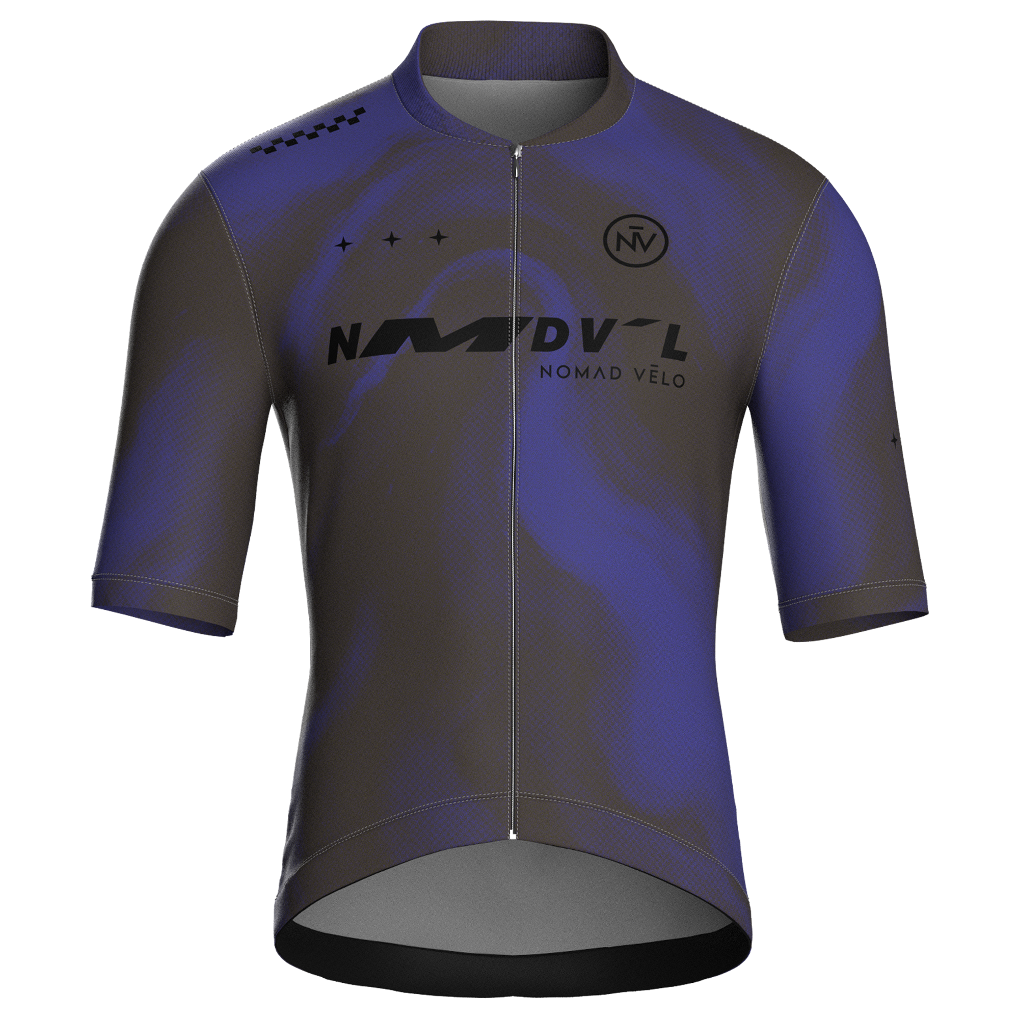 Marble Cobalt Jersey – Cycling Short Sleeve Race Fit