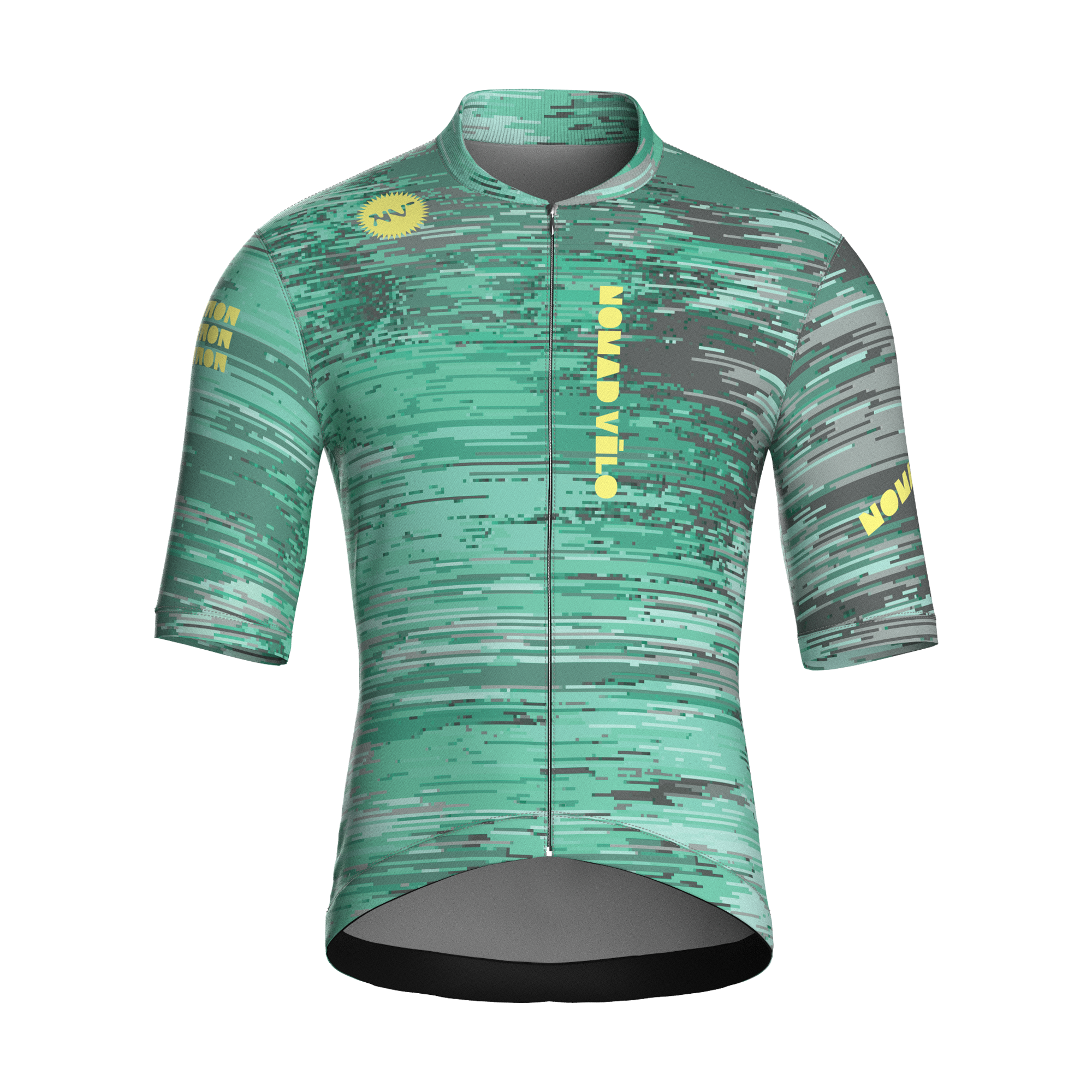 Glitch Mint Jersey – Cycling Short Sleeve Race Fit