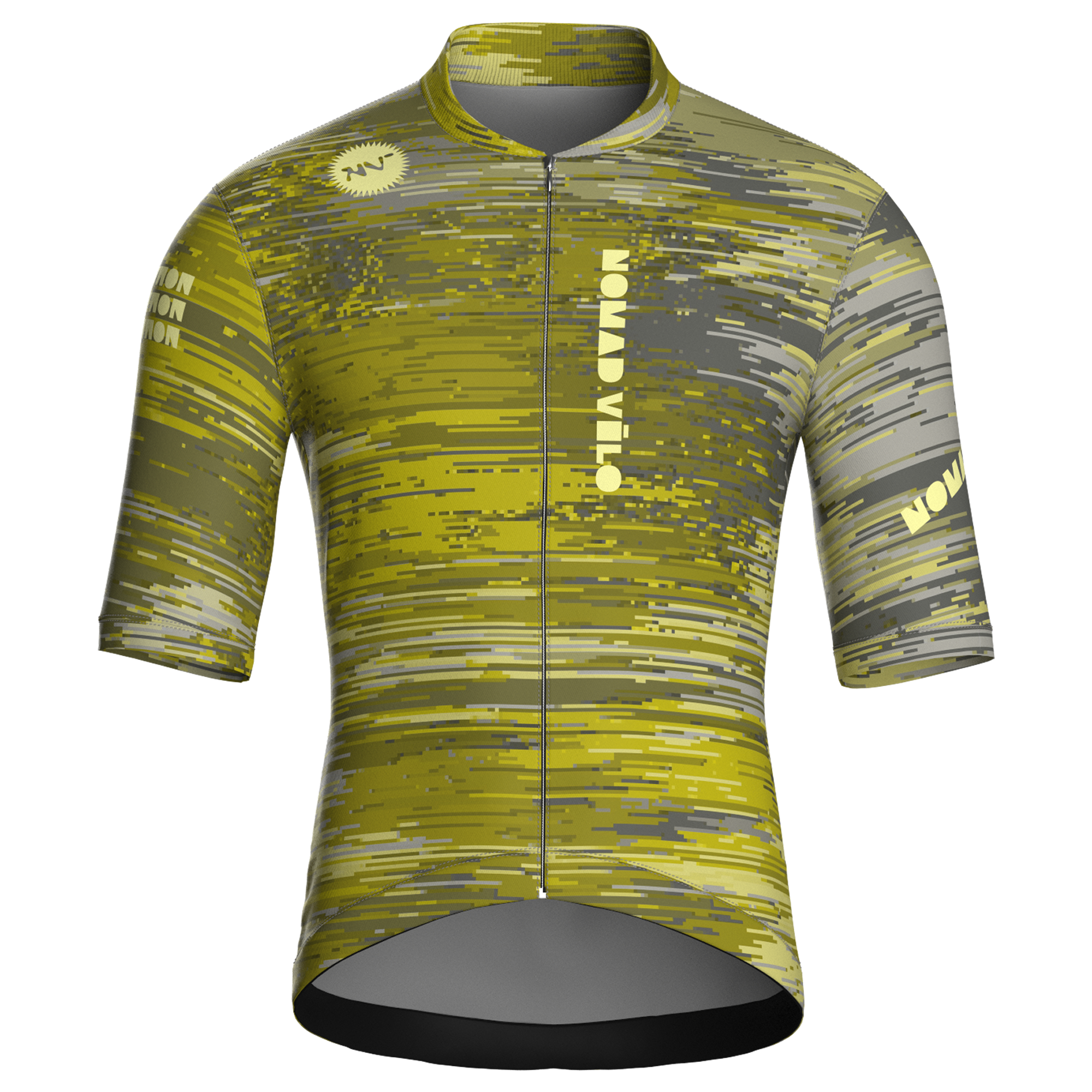 Glitch Olive Jersey – Cycling Short Sleeve Race Fit