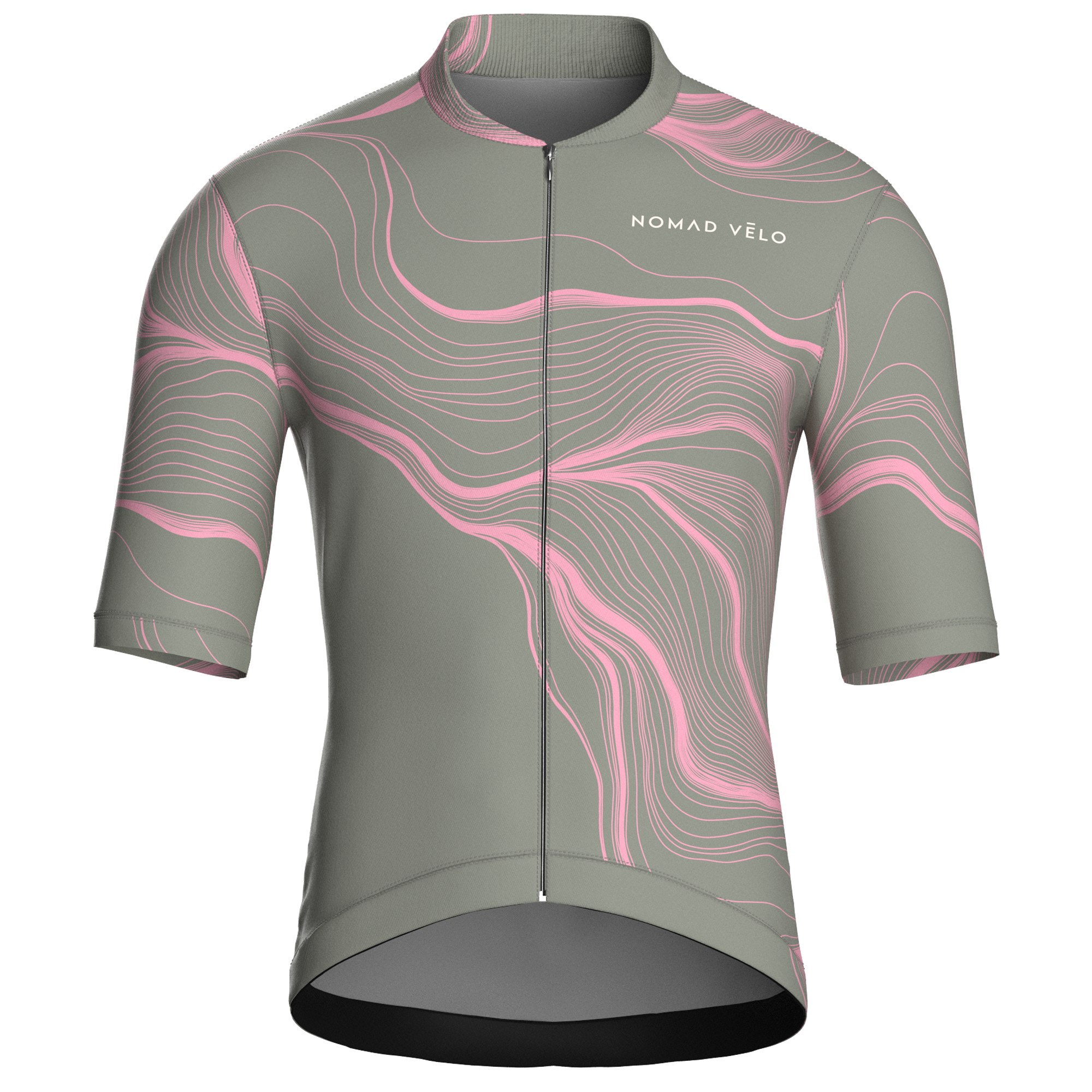 Contour Khaki Jersey – Cycling Short Sleeve Race Fit