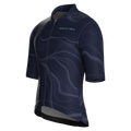 Contour Navy Jersey – Cycling Short Sleeve Race Fit