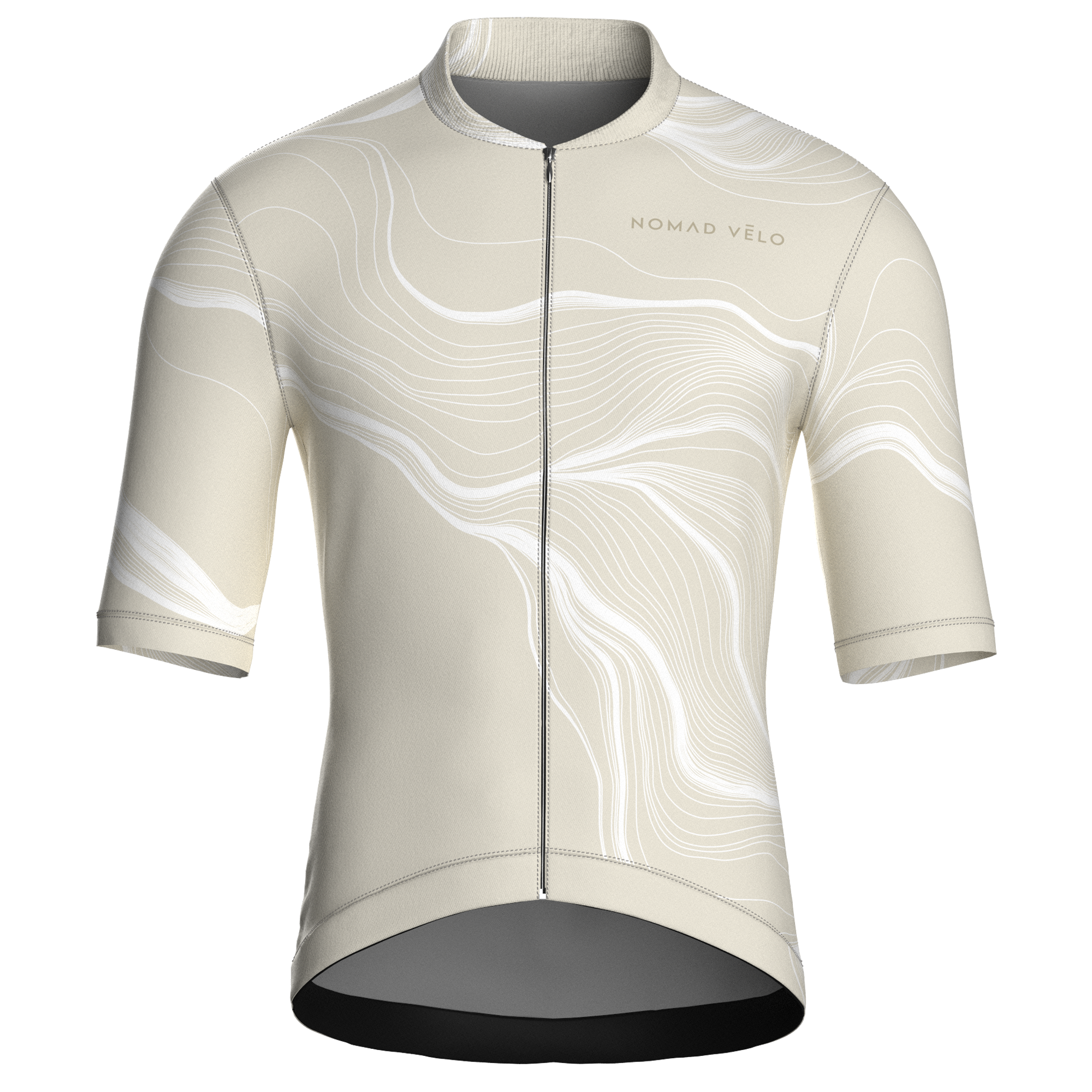 Contour Sand Jersey – Cycling Short Sleeve Race Fit