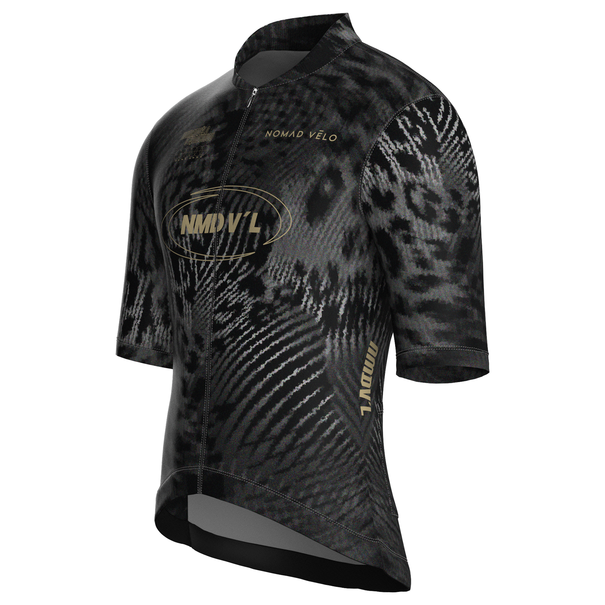 Panther Noir Jersey – Cycling Short Sleeve Race Fit